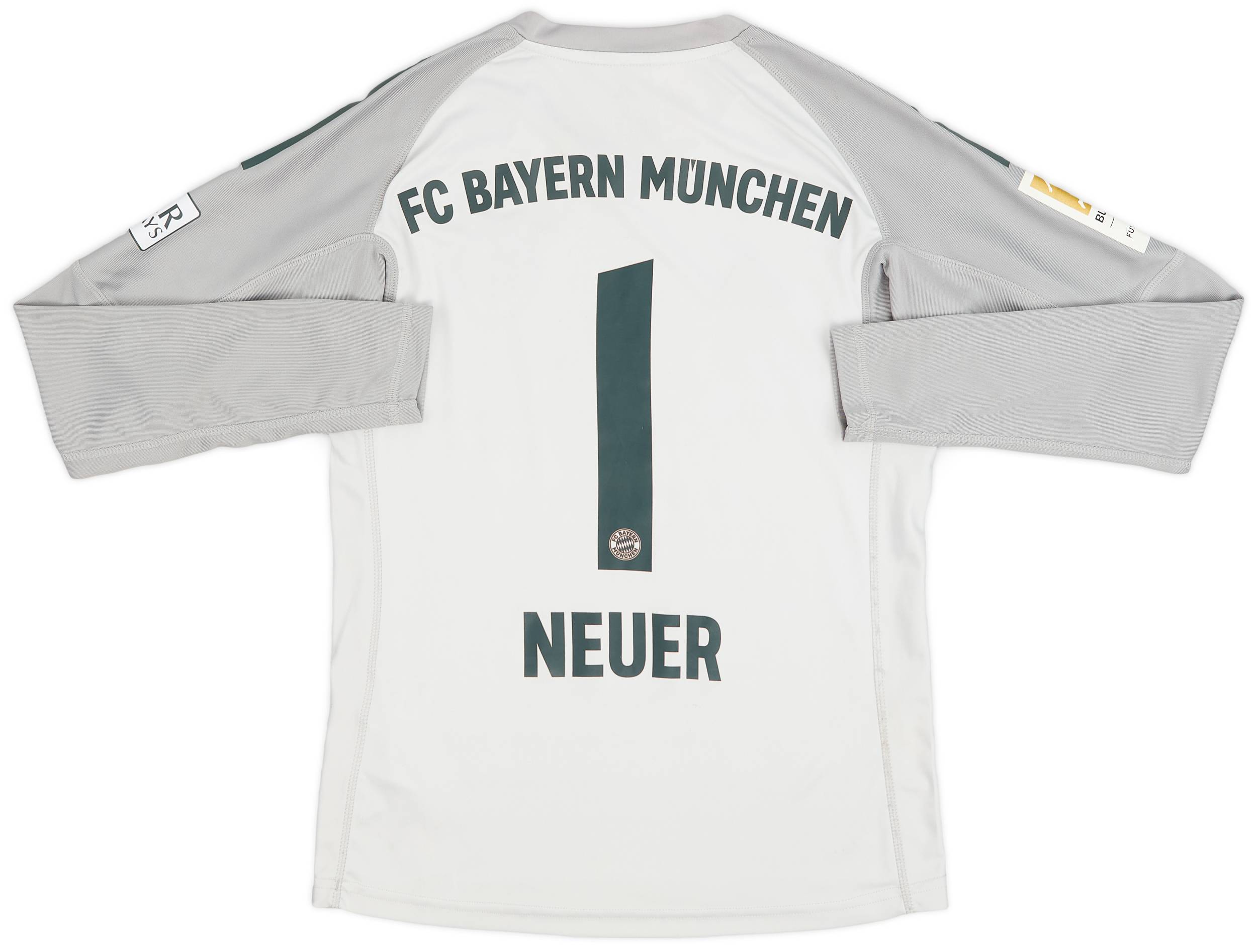 2018-19 Bayern Munich GK Shirt Neuer #1 - 9/10 - (L.Boys) 2018-19 Bayern Munich GK Shirt Neuer #1 - 9/10 - (L.Boys)