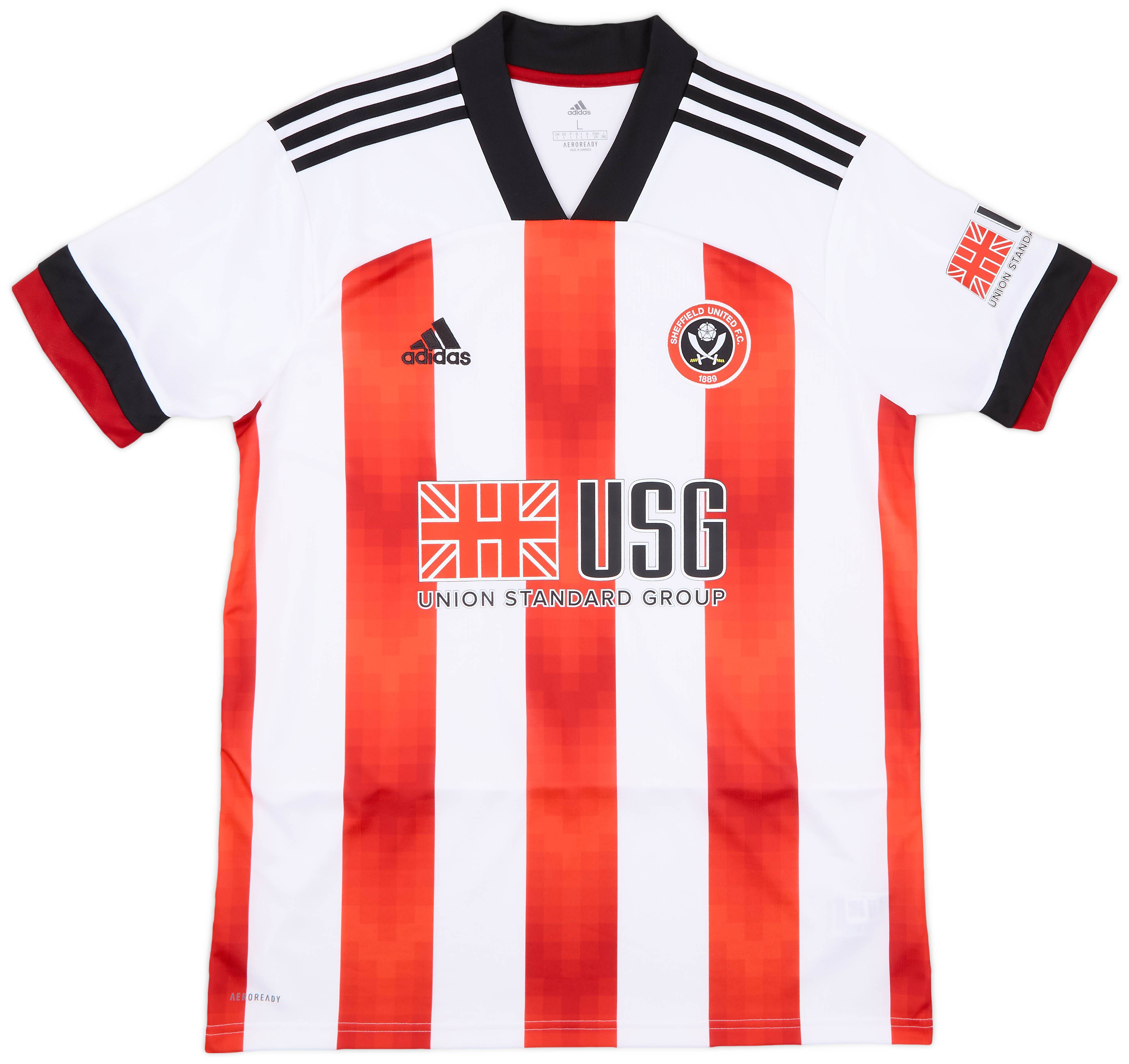2020-21 Sheffield United Home Shirt - 9/10 - (L)