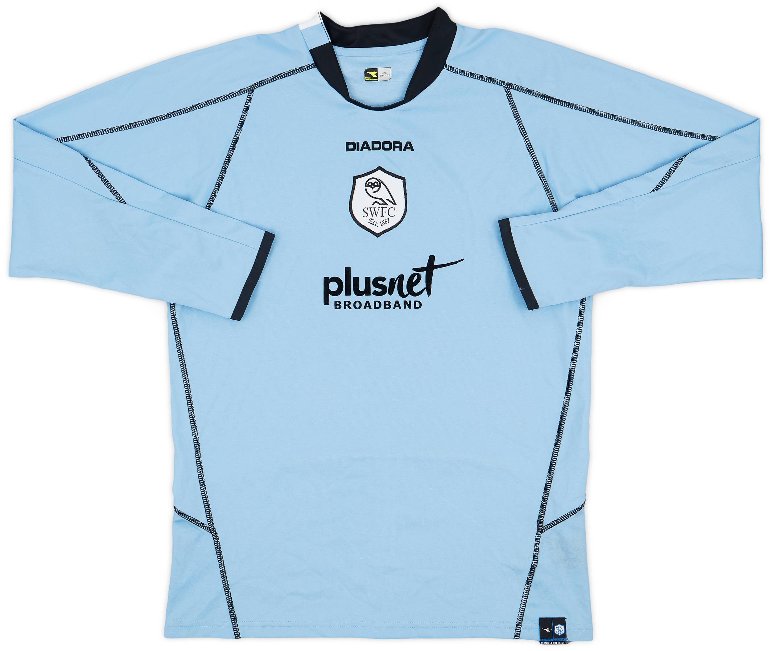 2005-06 Sheffield Wednesday GK Shirt - 7/10 - (L.Boys)