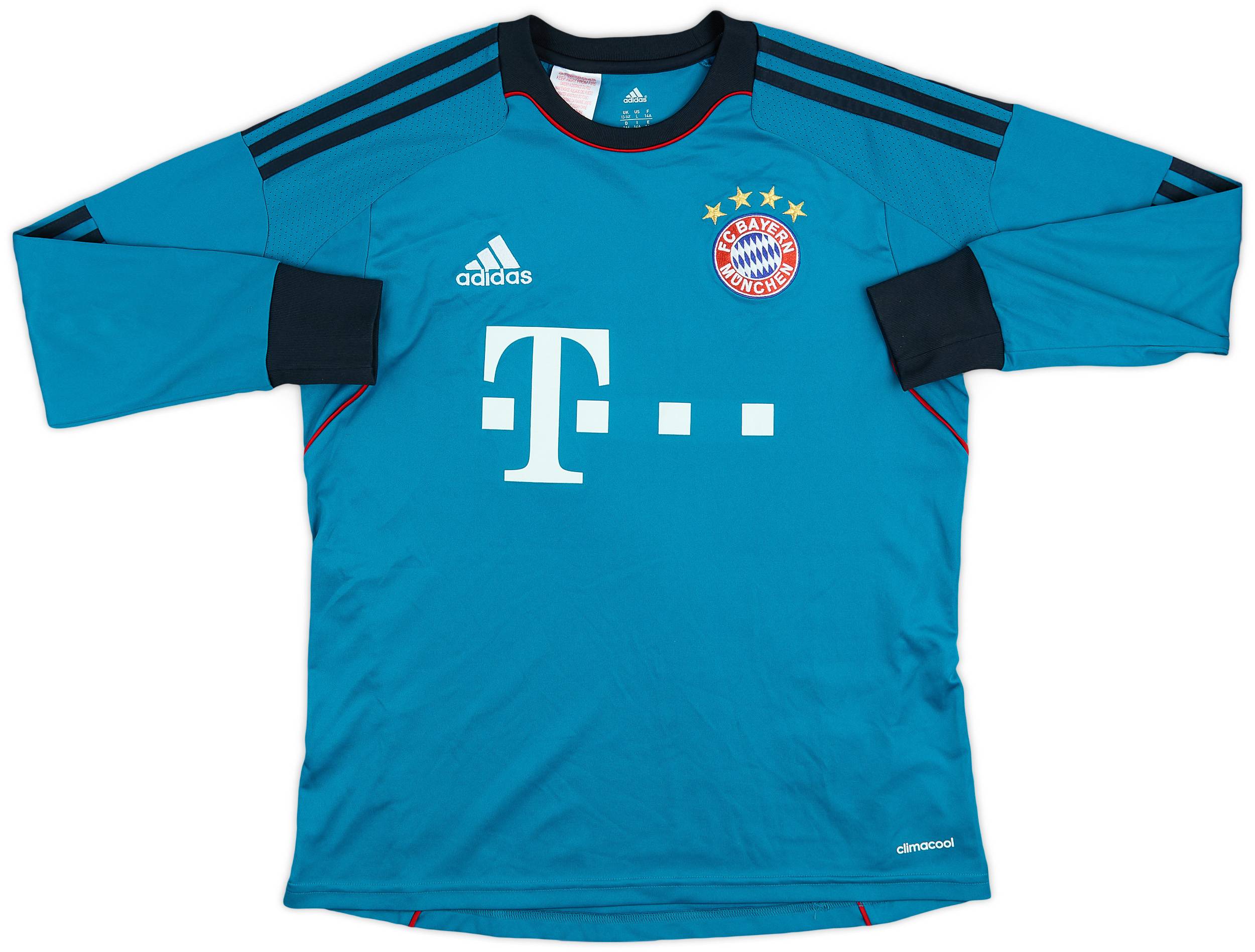 2013-14 Bayern Munich GK Shirt - 8/10 - (L.Boys)