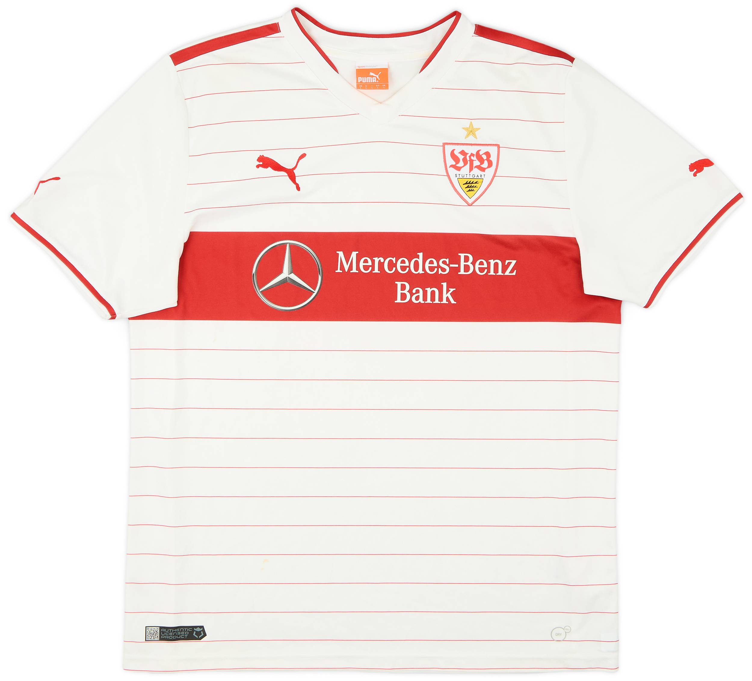 2013-14 Stuttgart Home Shirt - 8/10 - (L)
