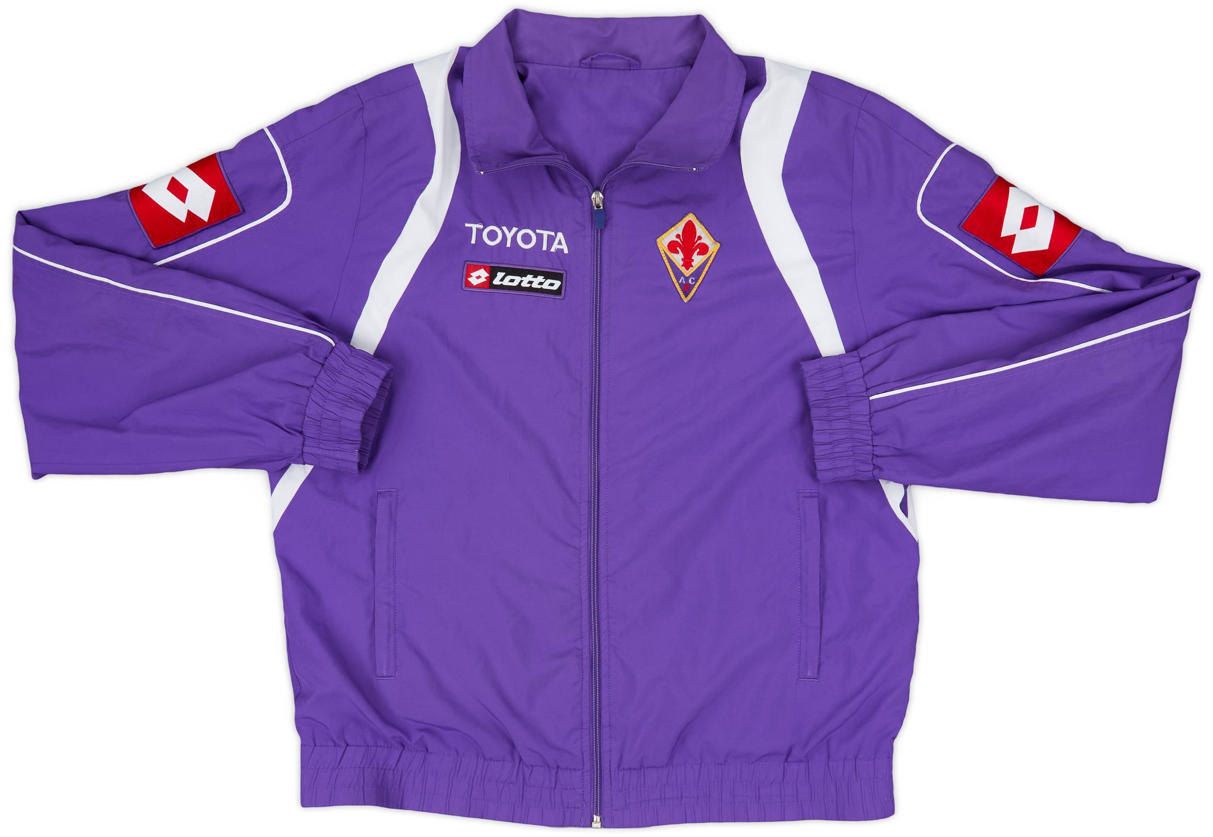 2005-06 Fiorentina Lotto Track Jacket - 9/10 - (L)