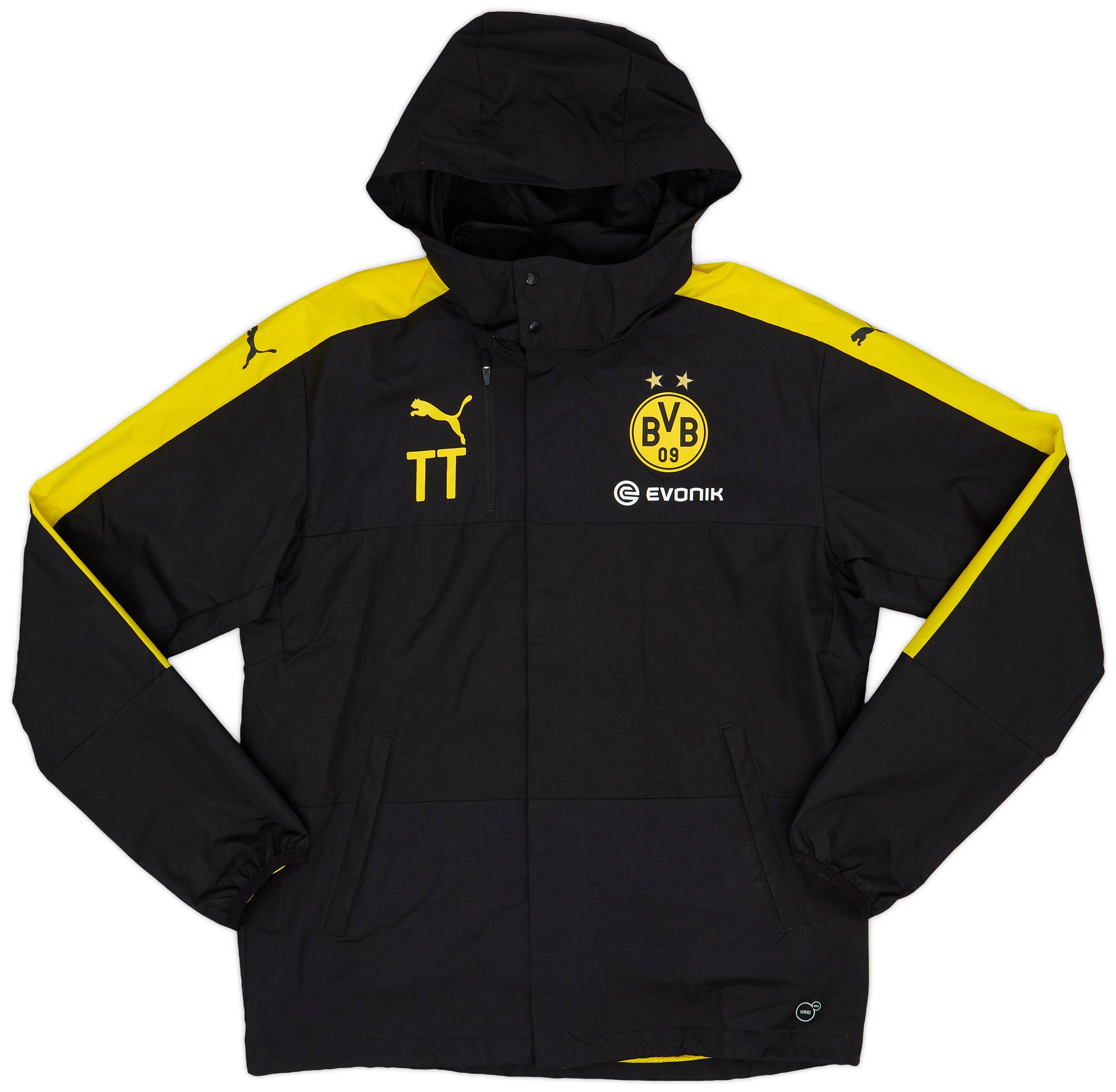 2015 16 Borussia Dortmund Staff Issue Puma Bench Coat TT Thomas Tuchel 10 10 L