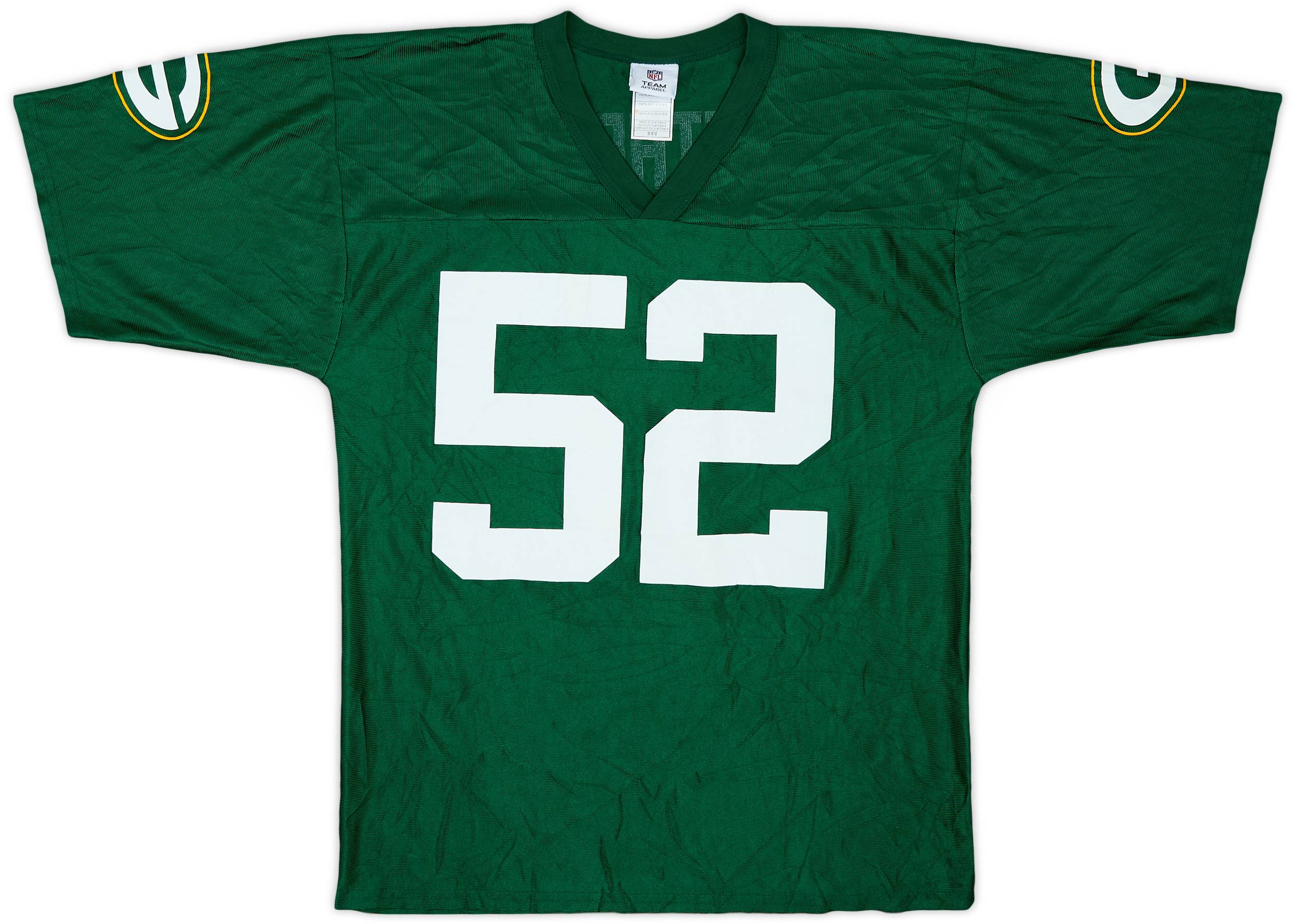 2009-11 Green Bay Packers Matthews #52 NFL Replica Home Jersey - 7/10 - (M)