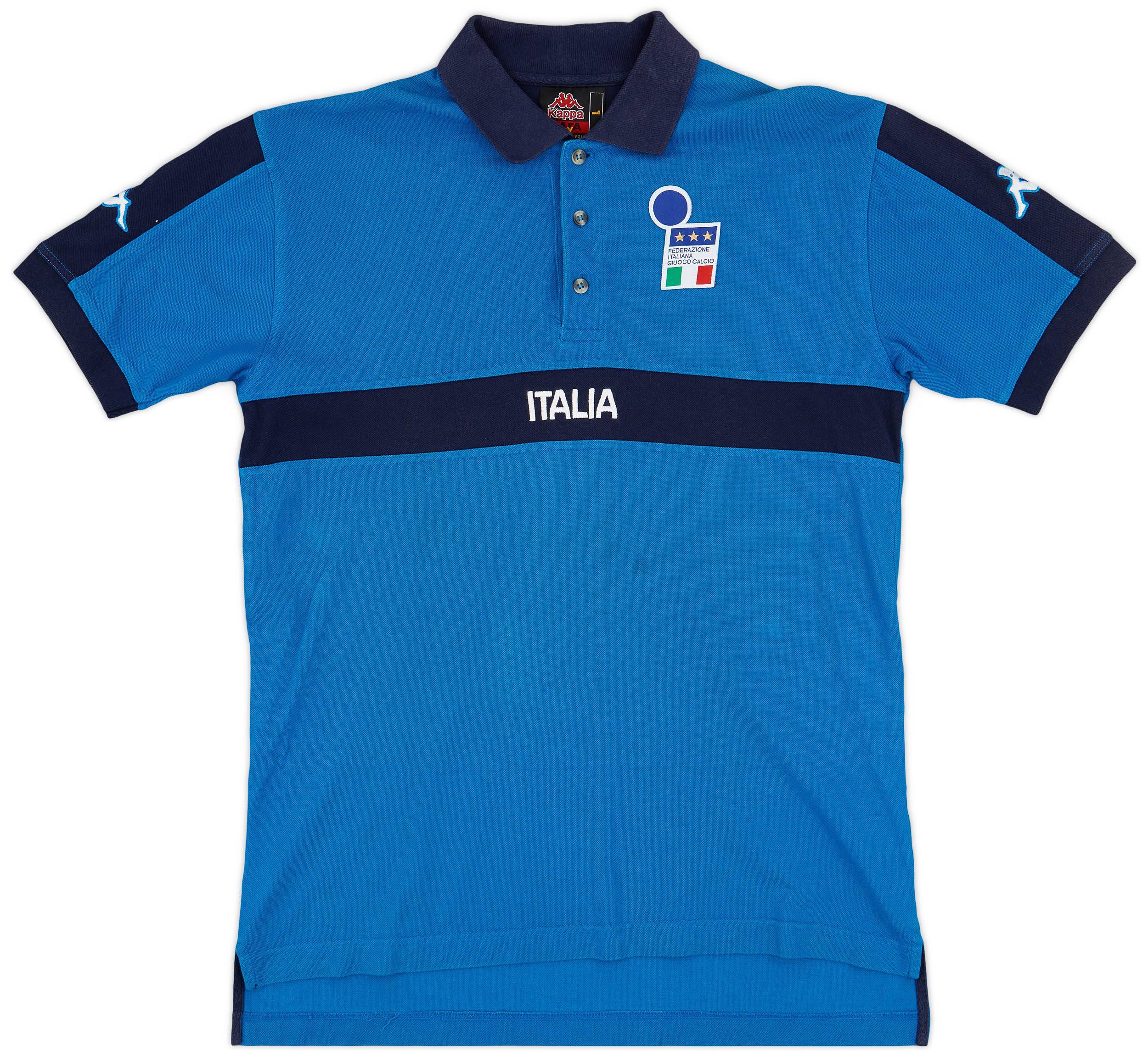 1999-00 Italy Kappa Polo Shirt - 8/10 - (L)