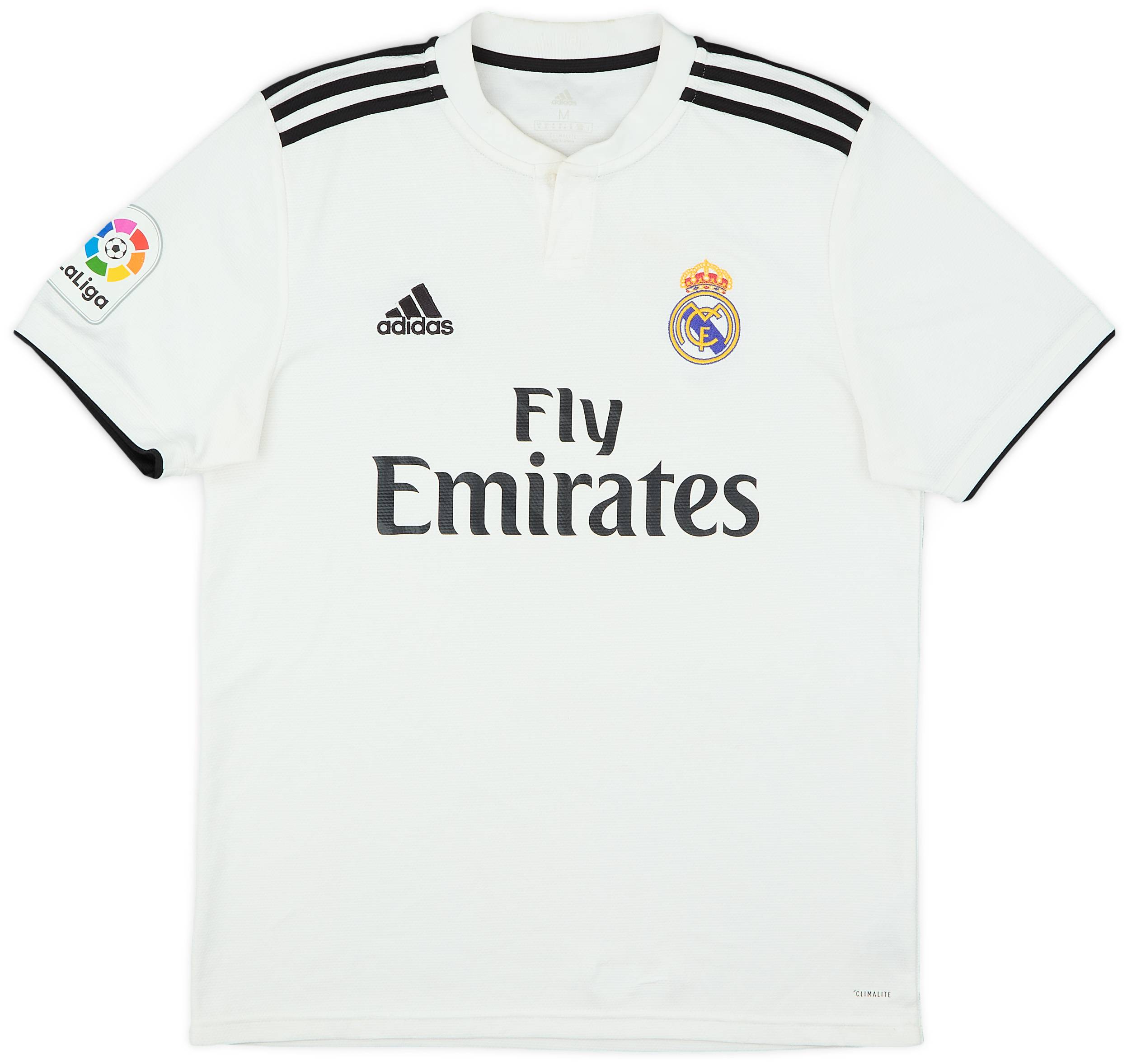 2018-19 Real Madrid Home Shirt - 8/10 - (M)