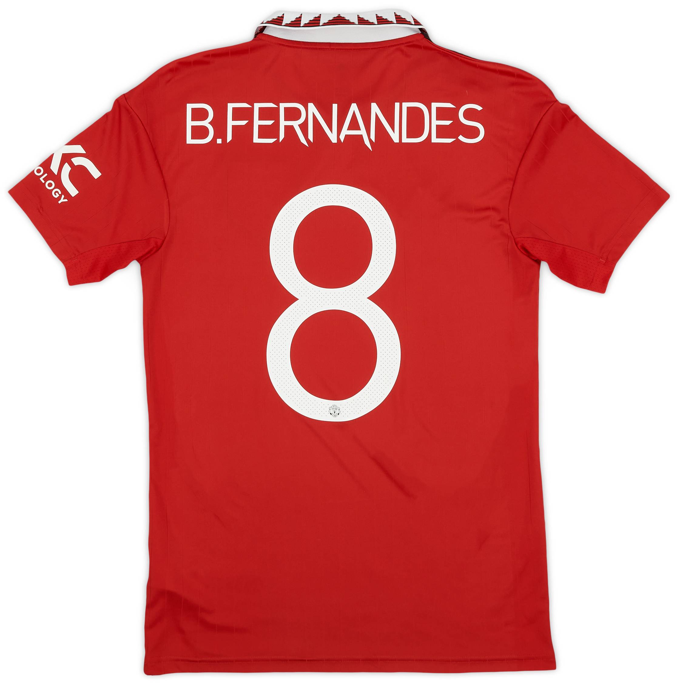 2022-23 Manchester United Home Shirt B.Fernandes #8 - 9/10 - (S)