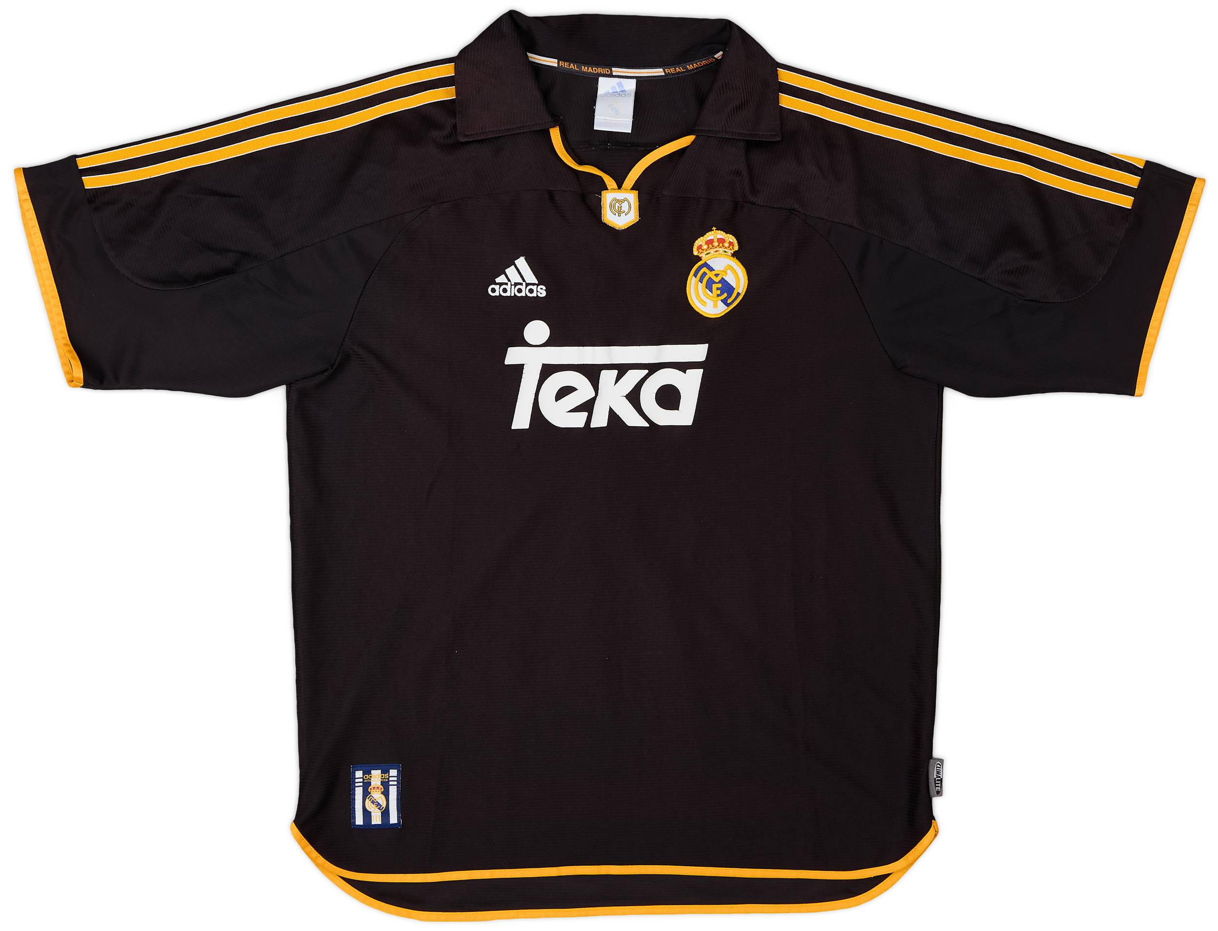 1999-01 Real Madrid Away Shirt Raul #7 - 7/10 - (L)
