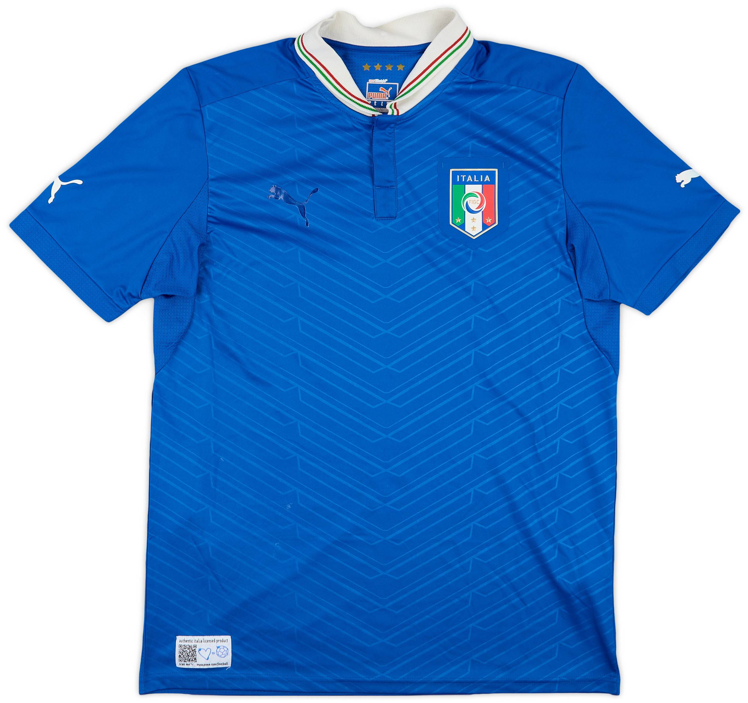 2012-13 Italy Home Shirt - 4/10 - (L)