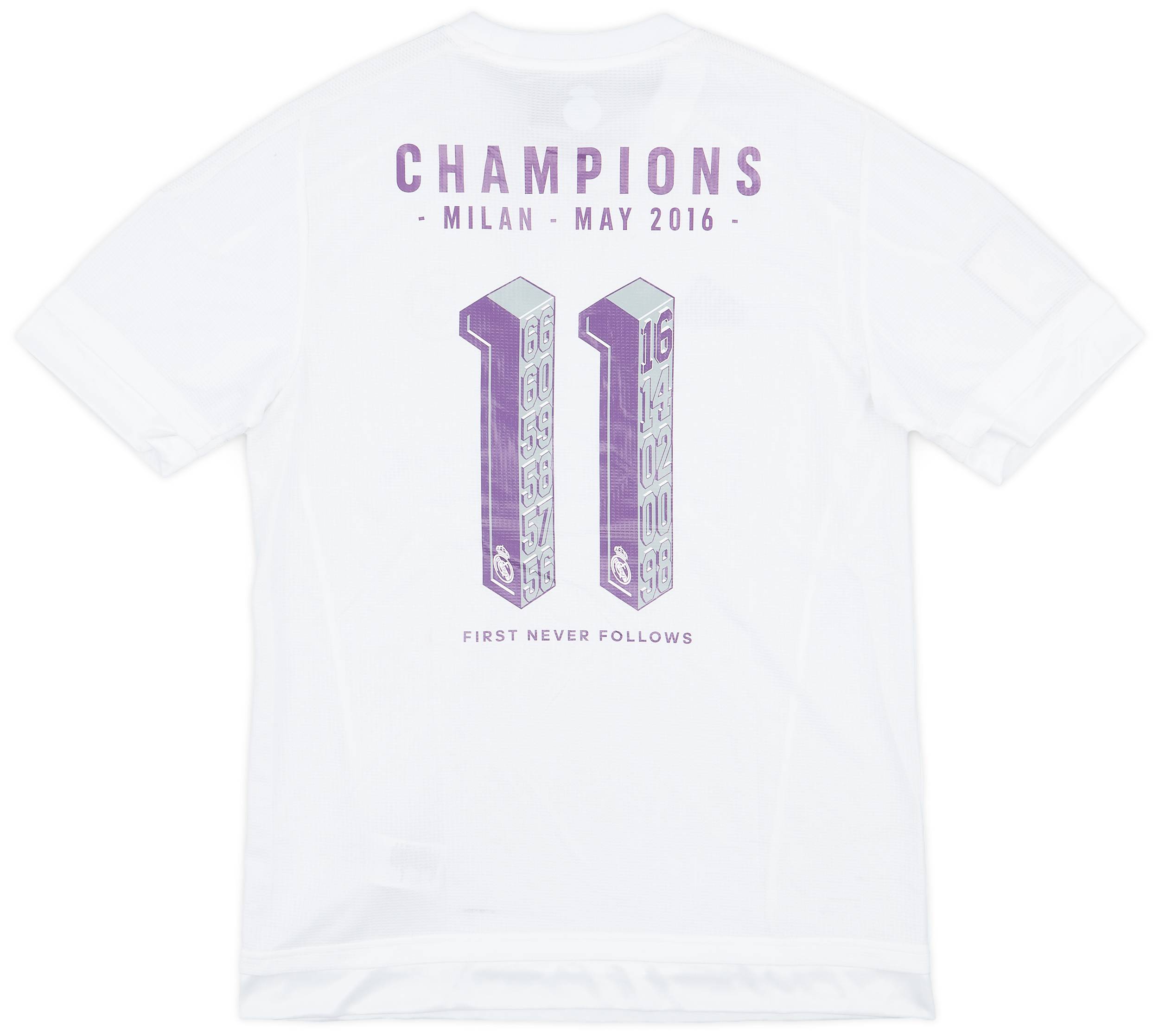 2015-16 Real Madrid Home Shirt Champions #11 (M)
