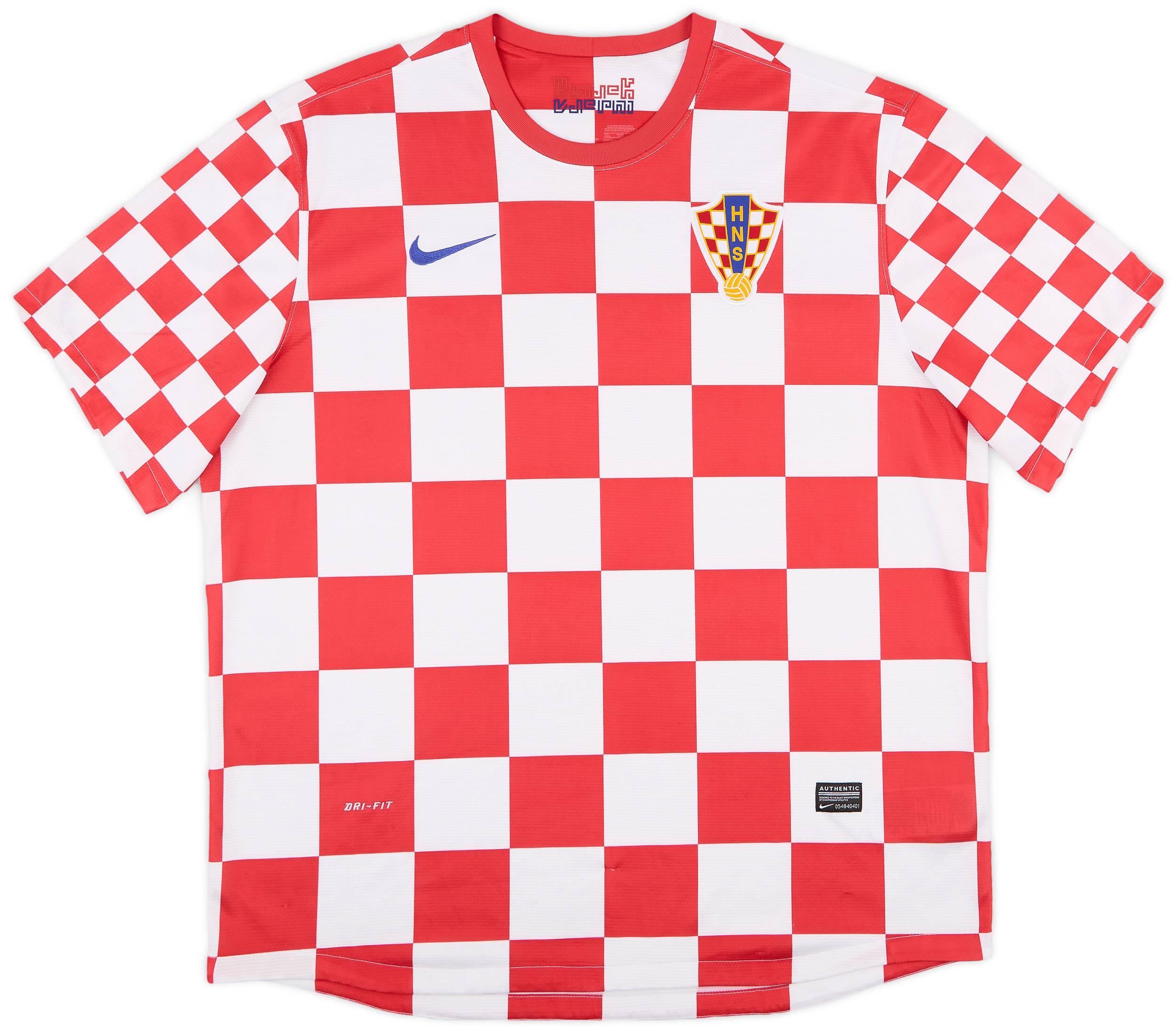 2012-14 Croatia Home Shirt - 8/10 - (XXL)