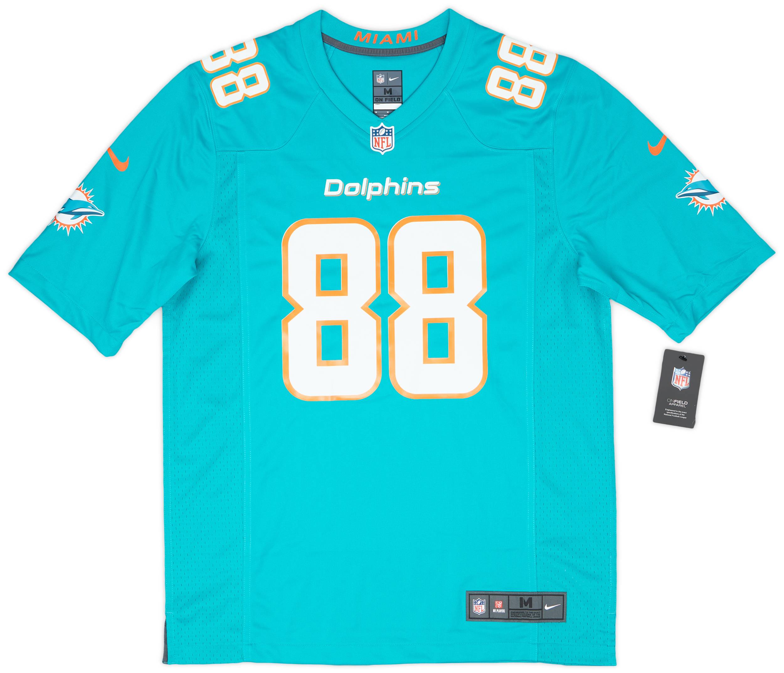 2018-22 Miami Dolphins Gesicki #88 Nike Game Home Jersey (M)