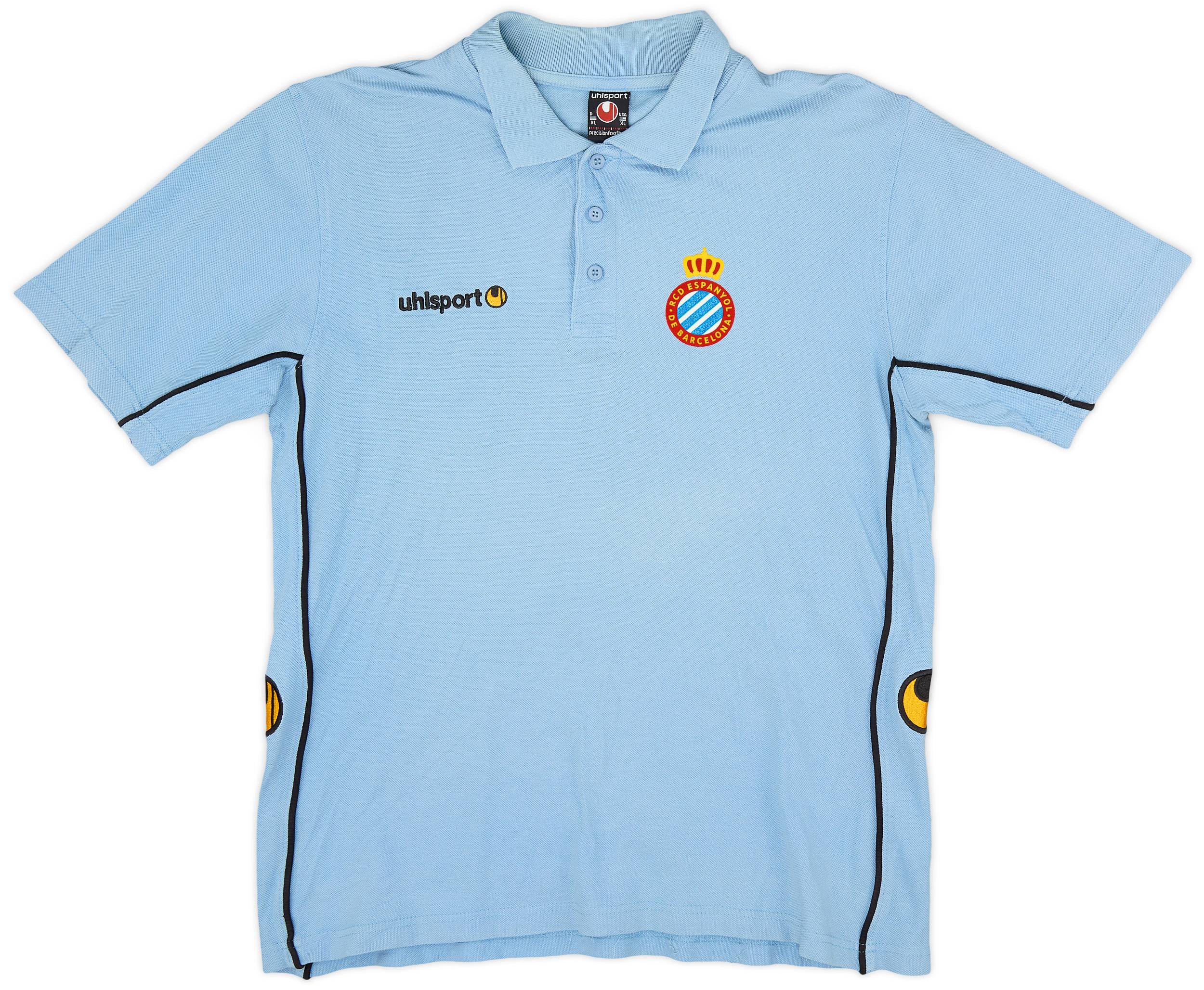 2010-11 Espanyol Uhlsport Polo Shirt - 8/10 - (XL)