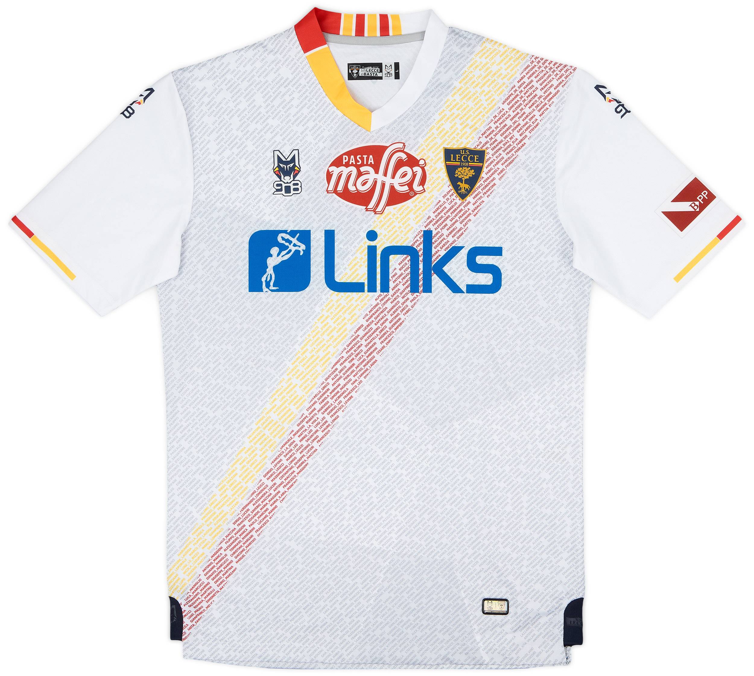 2020-21 Lecce Prototype Away Shirt - 10/10 - (L)