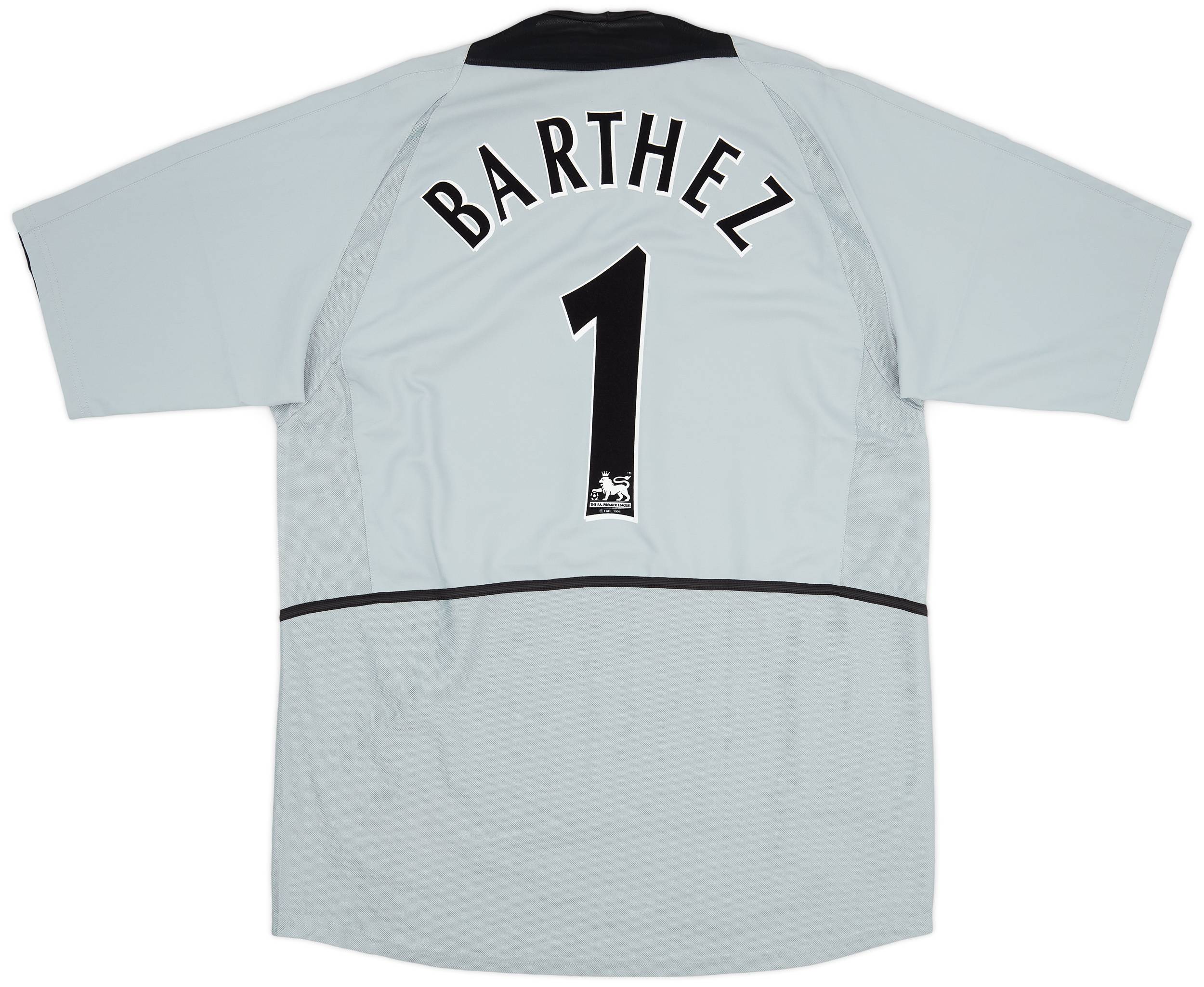 2002-04 Manchester United GK S/S Shirt Barthez #1 - 9/10 - (XL)