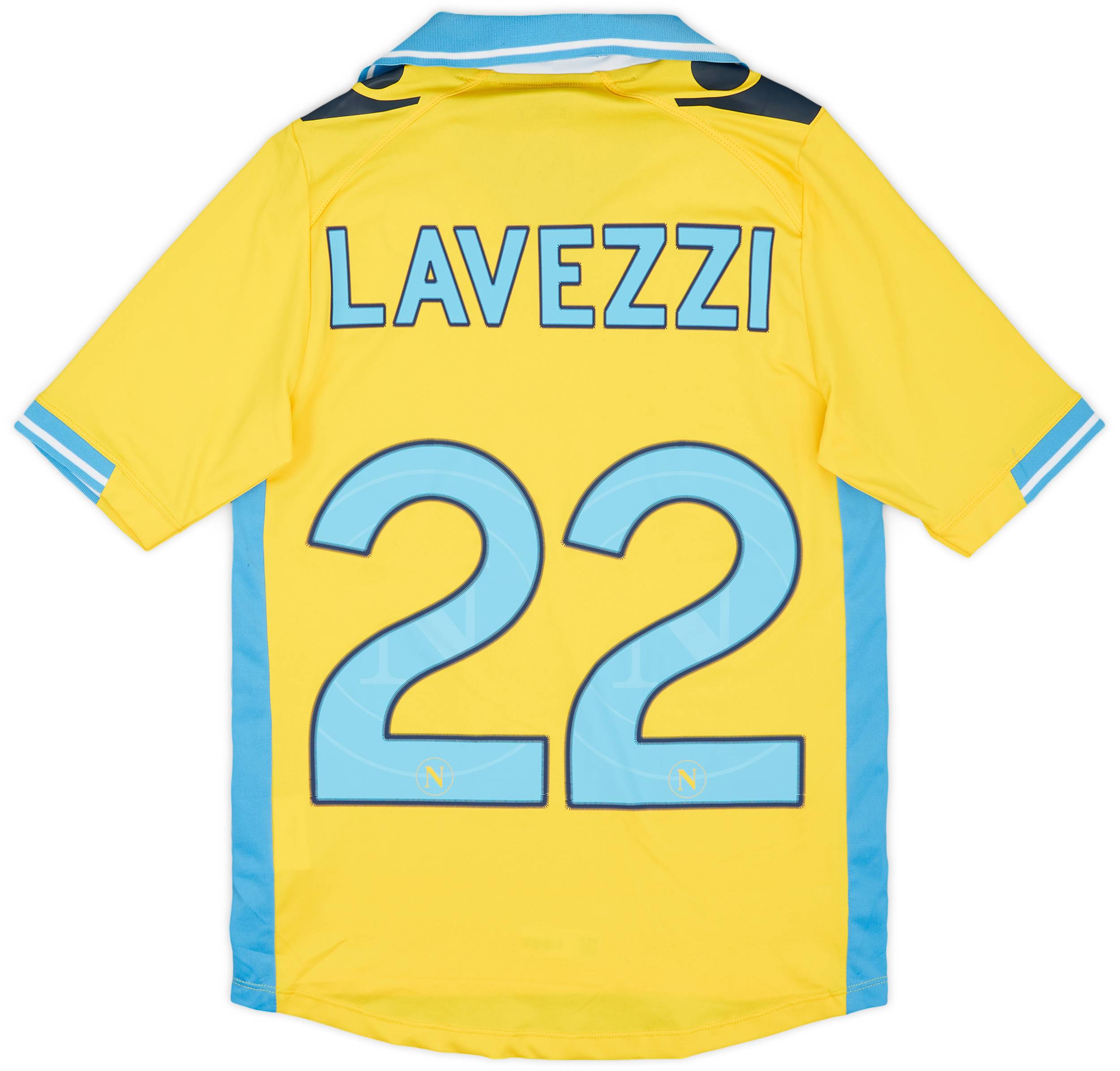 2011-12 Napoli Third Shirt Lavezzi #22 (S)