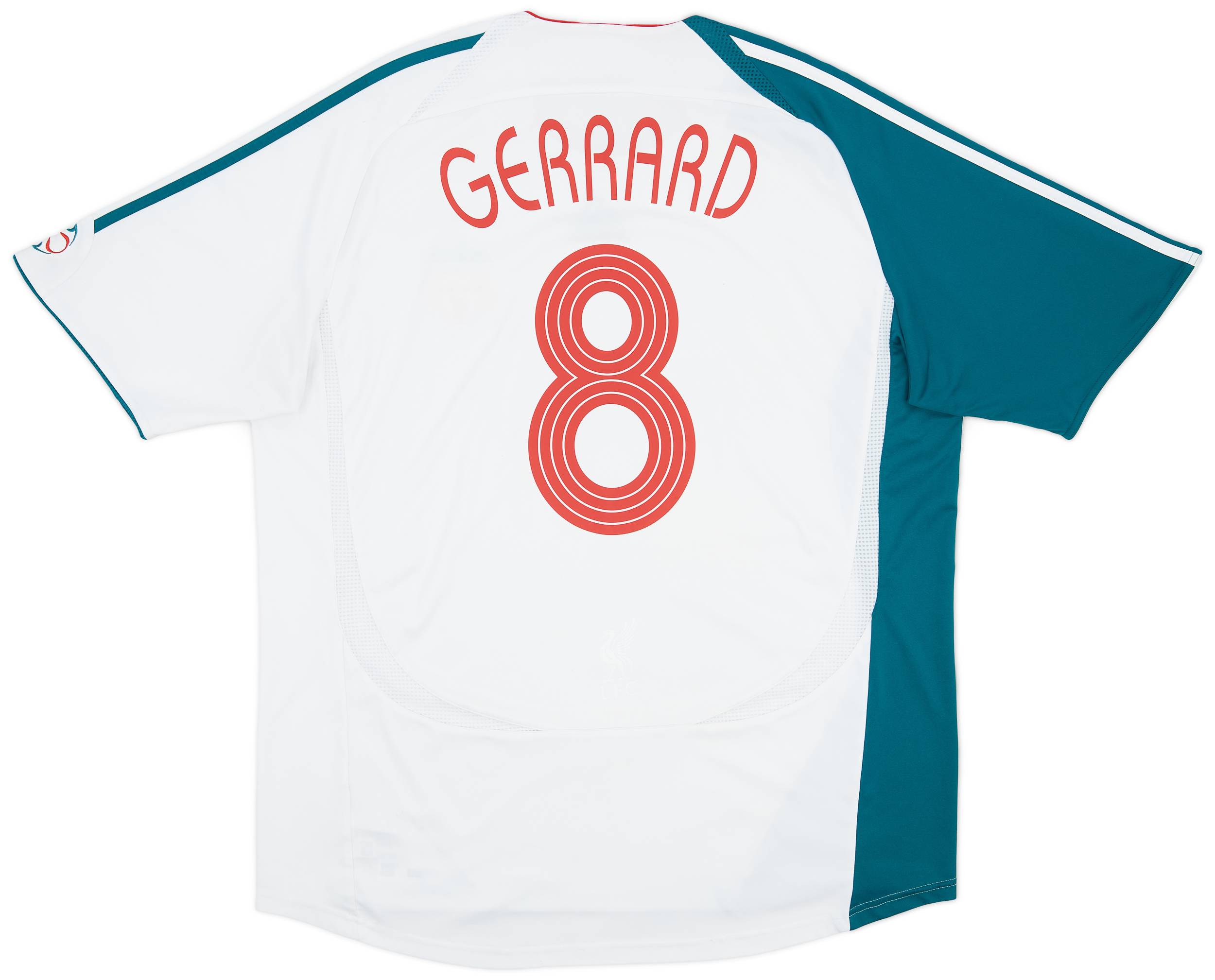 2006 07 Liverpool Third Shirt Gerrard 8 6 10 XL