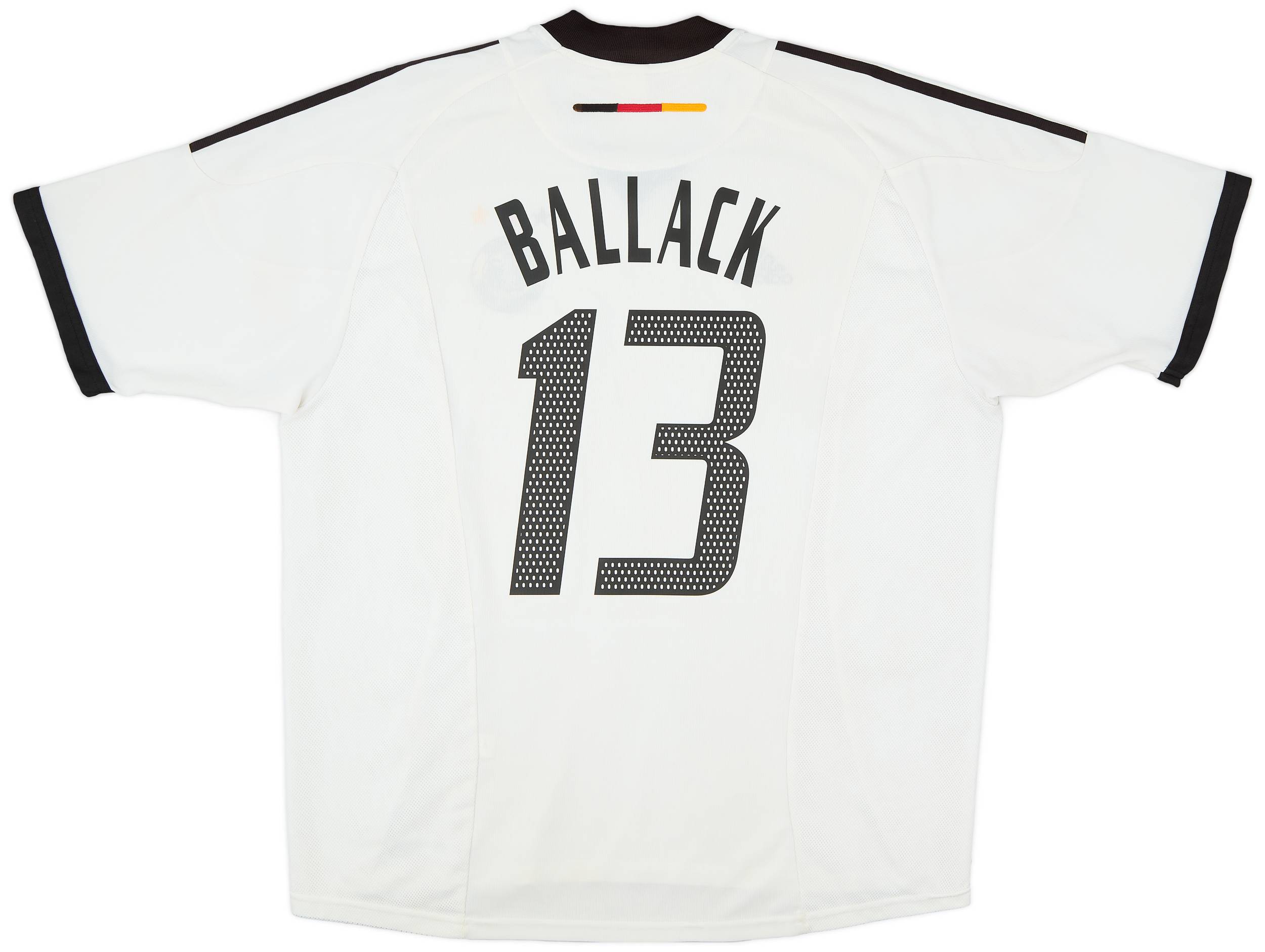2002-04 Germany Home Shirt Ballack #13 - 5/10 - (XL)