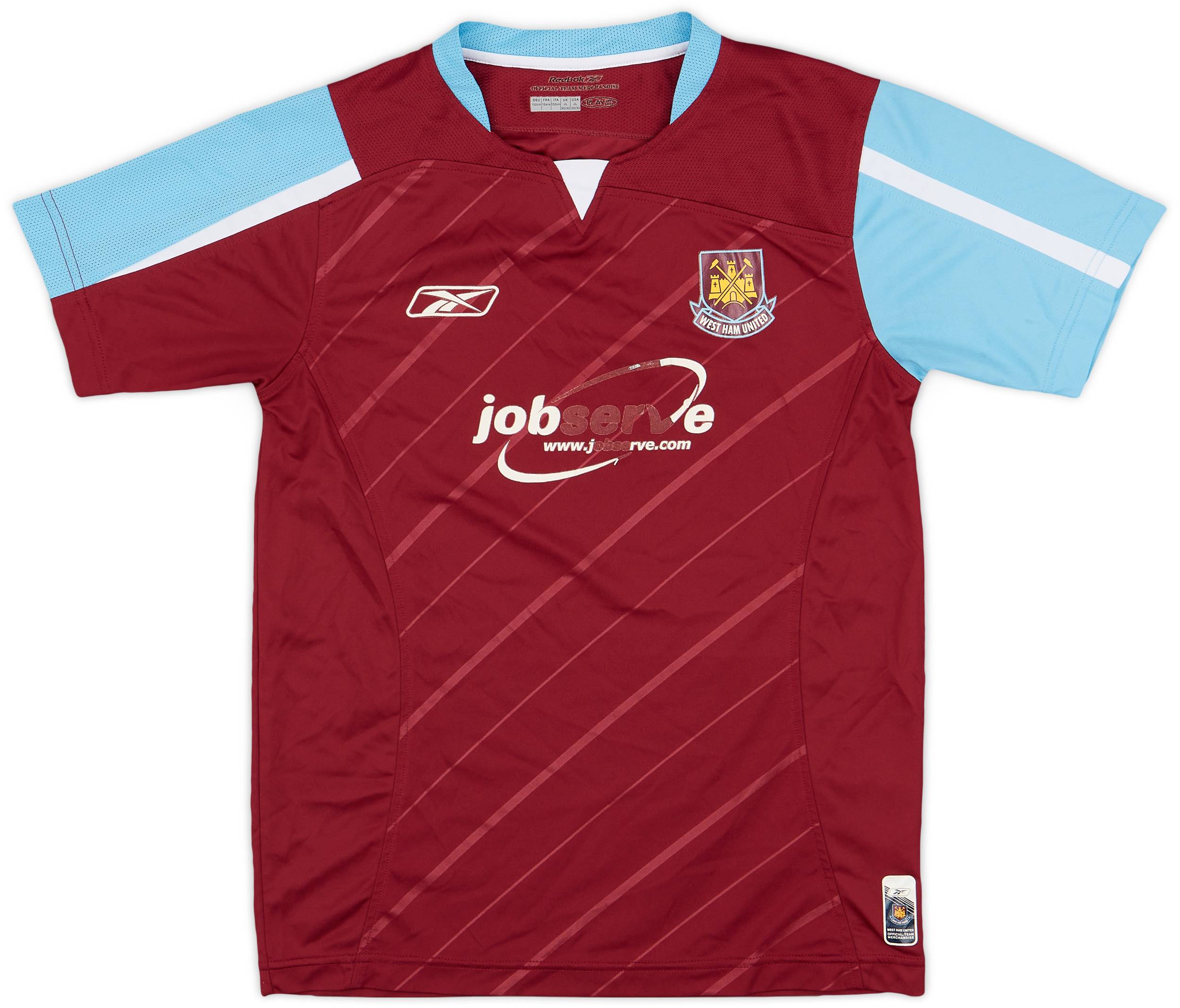 2005-07 West Ham Home Shirt - 4/10 - (L.Boys)