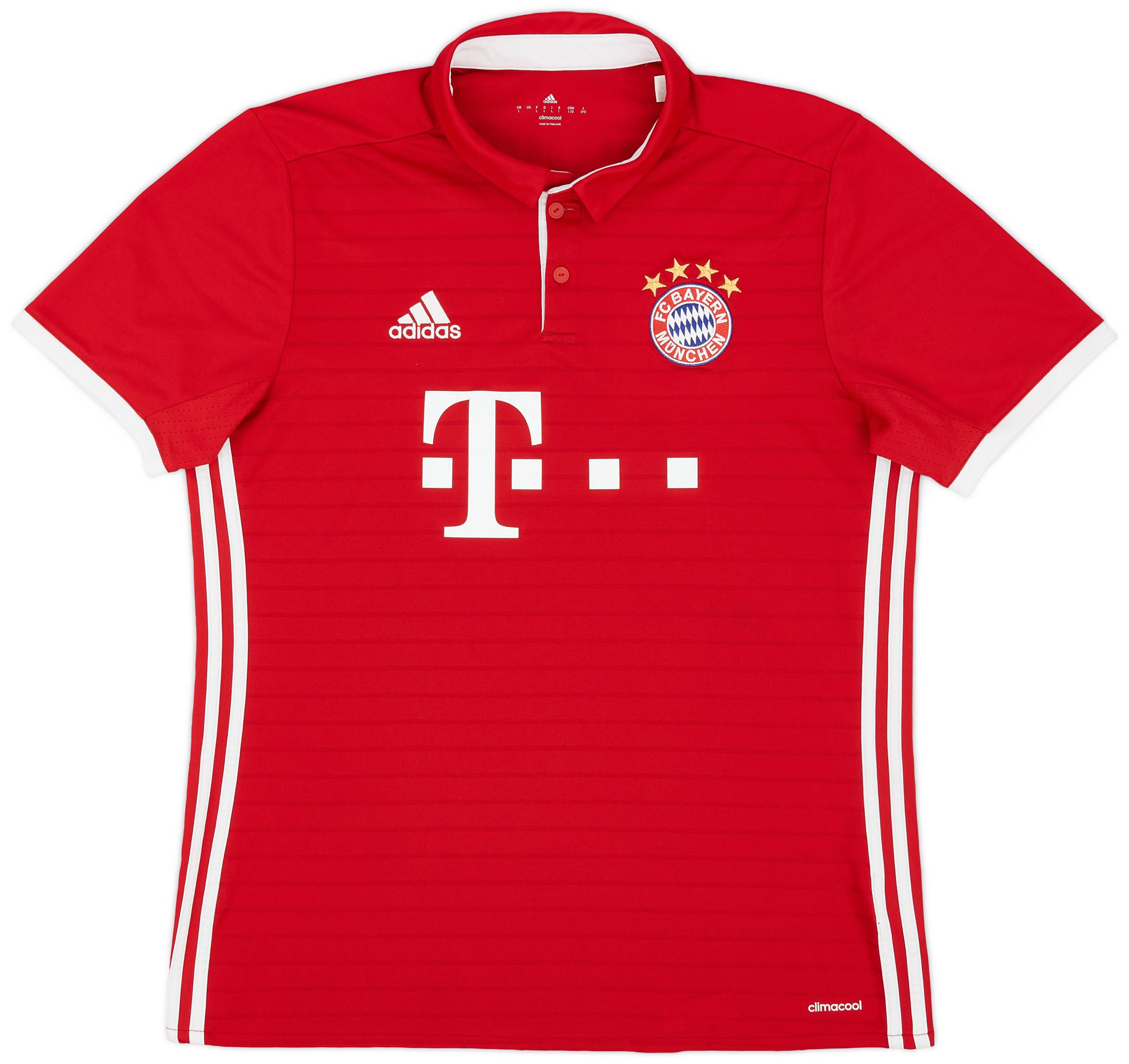 2016-17 Bayern Munich Home Shirt Robben #10 - 9/10 - (L)