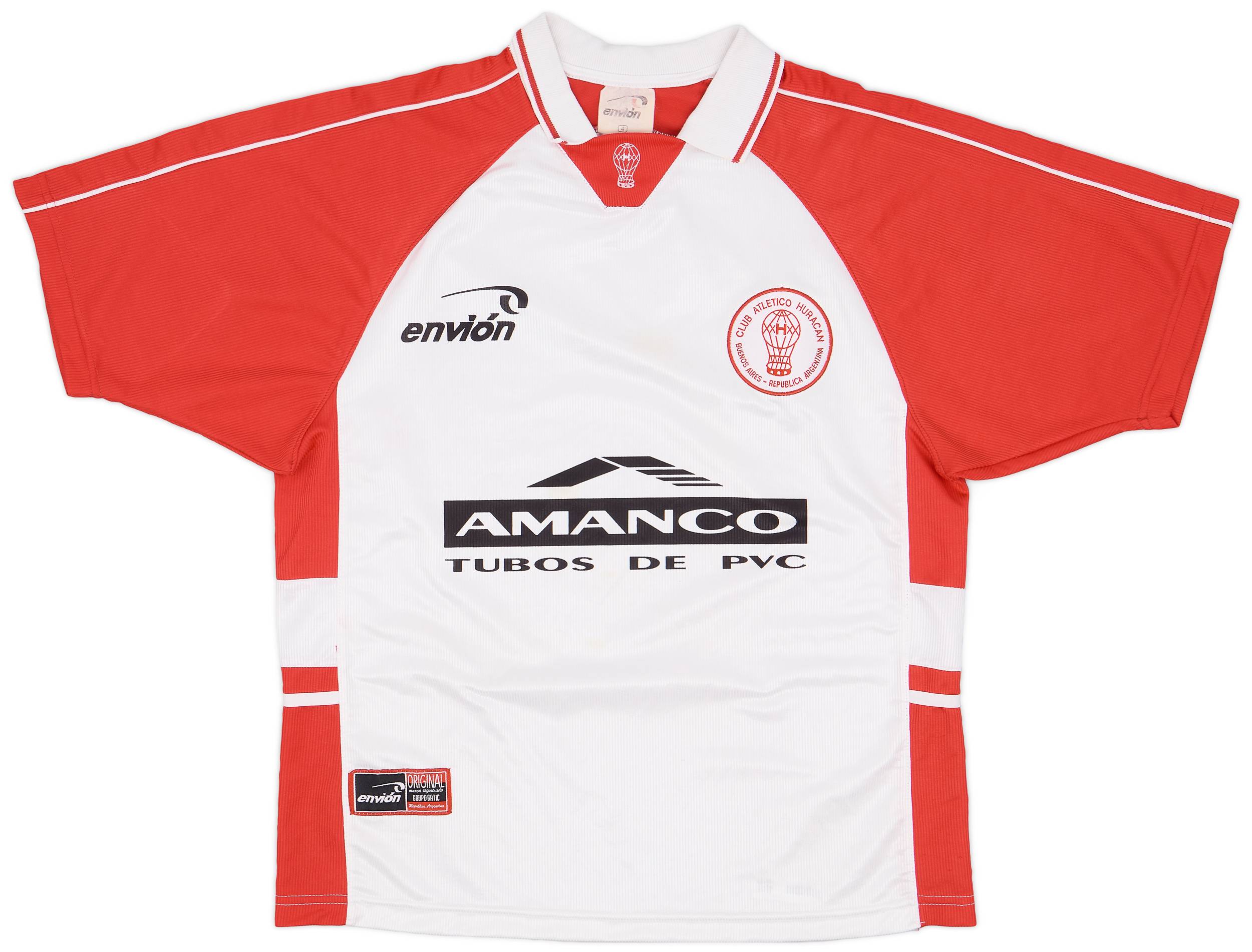 2000-01 CA Huracan Home Shirt - 8/10 - (XL)