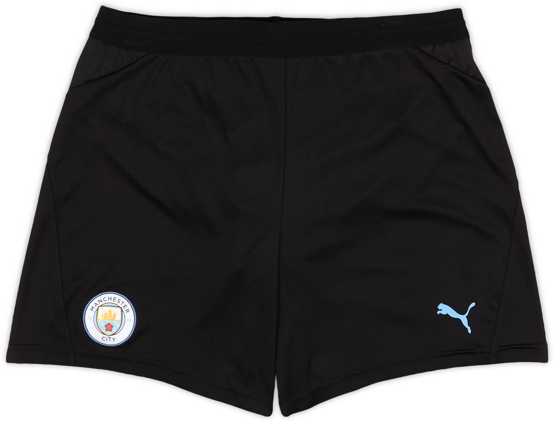 2019-20 Manchester City Puma Training Shorts - 9/10
