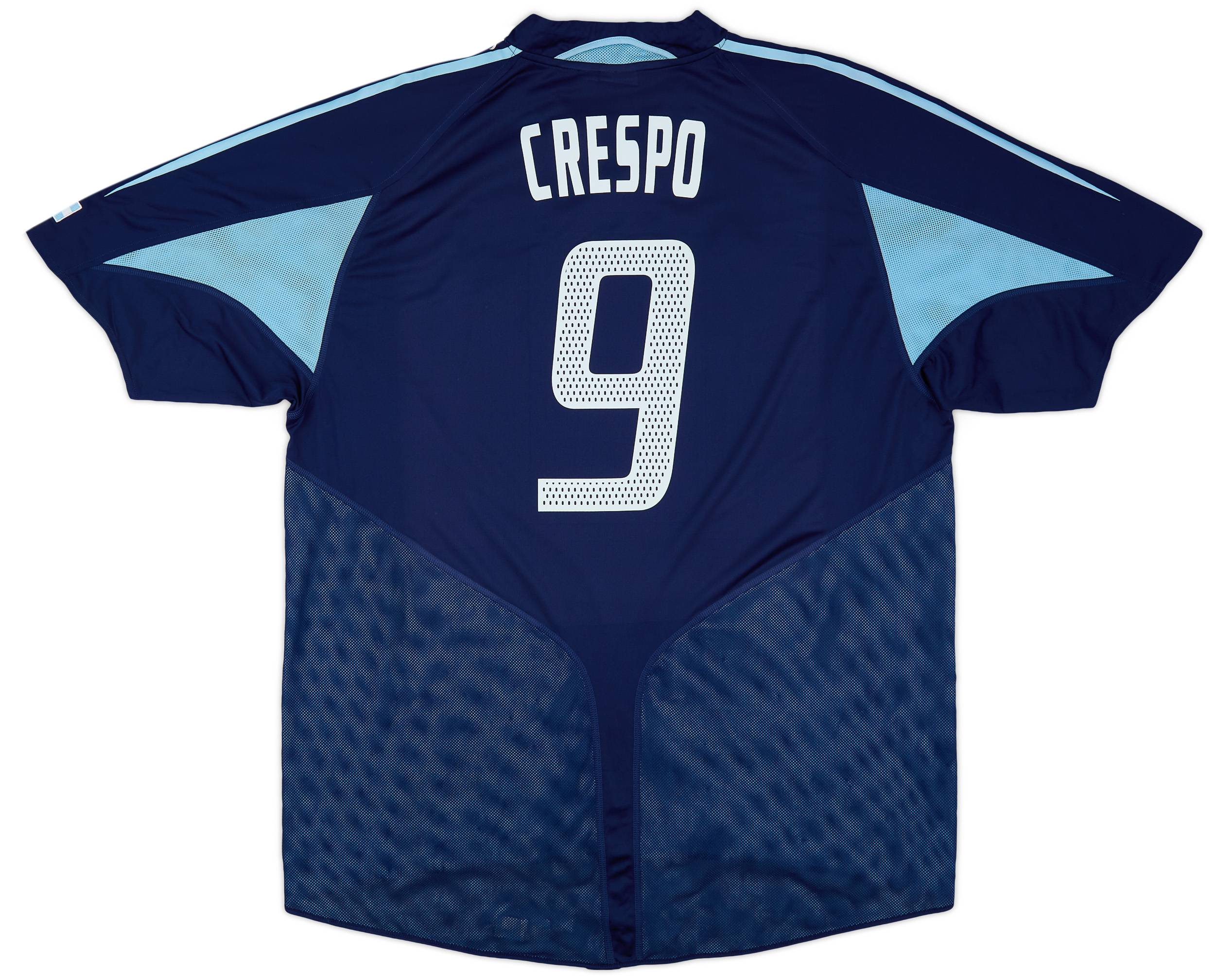 2004-05 Argentina Away Shirt Crespo #9 - 9/10 - (XXL)