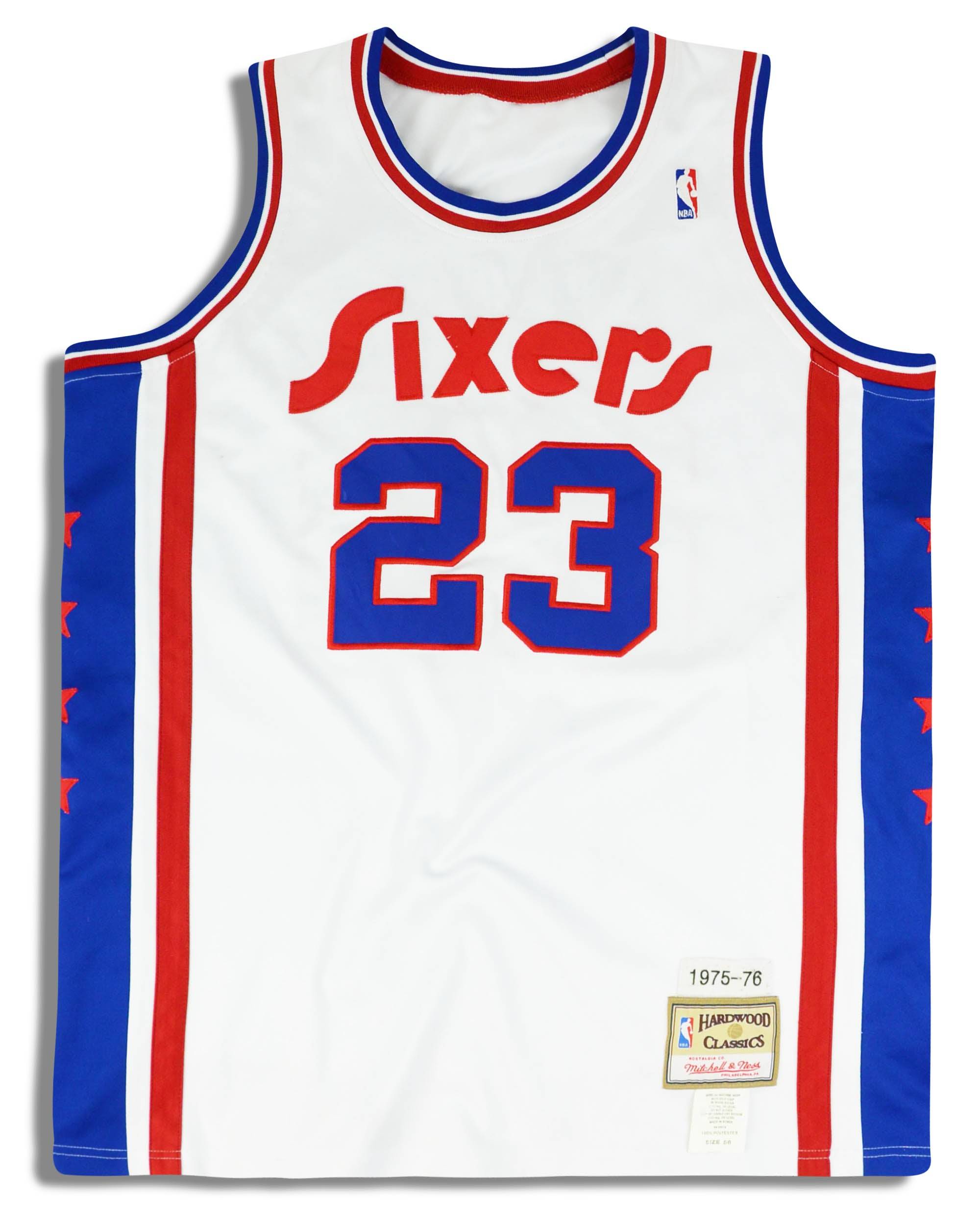 1975-76 Philadelphia 76ers Bryant #23 Mitchell &amp; Ness Hardwood Classics Swingman Jersey (Home) 3XL
