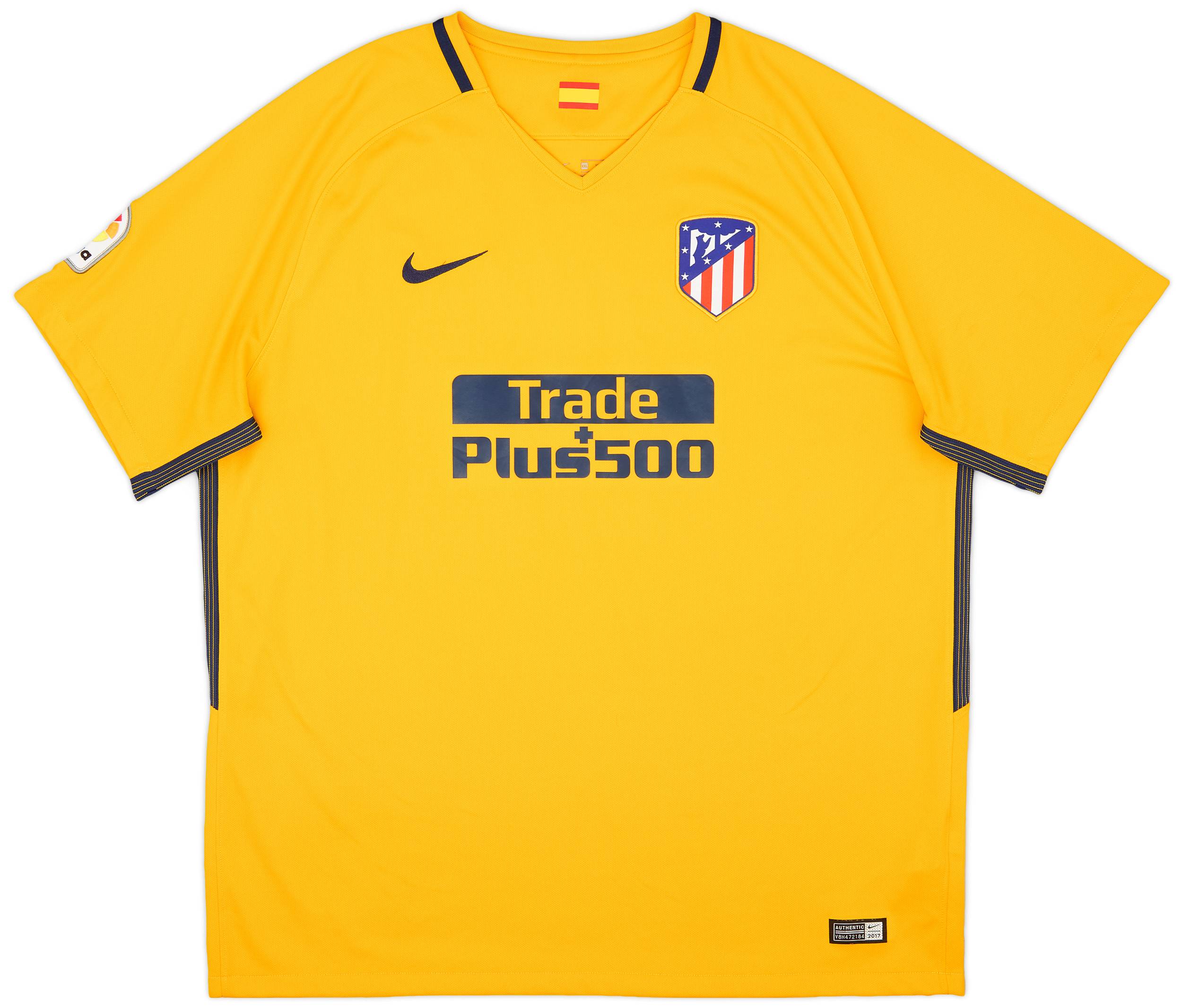 2017-18 Atletico Madrid Away Shirt - 9/10 - (XXL)
