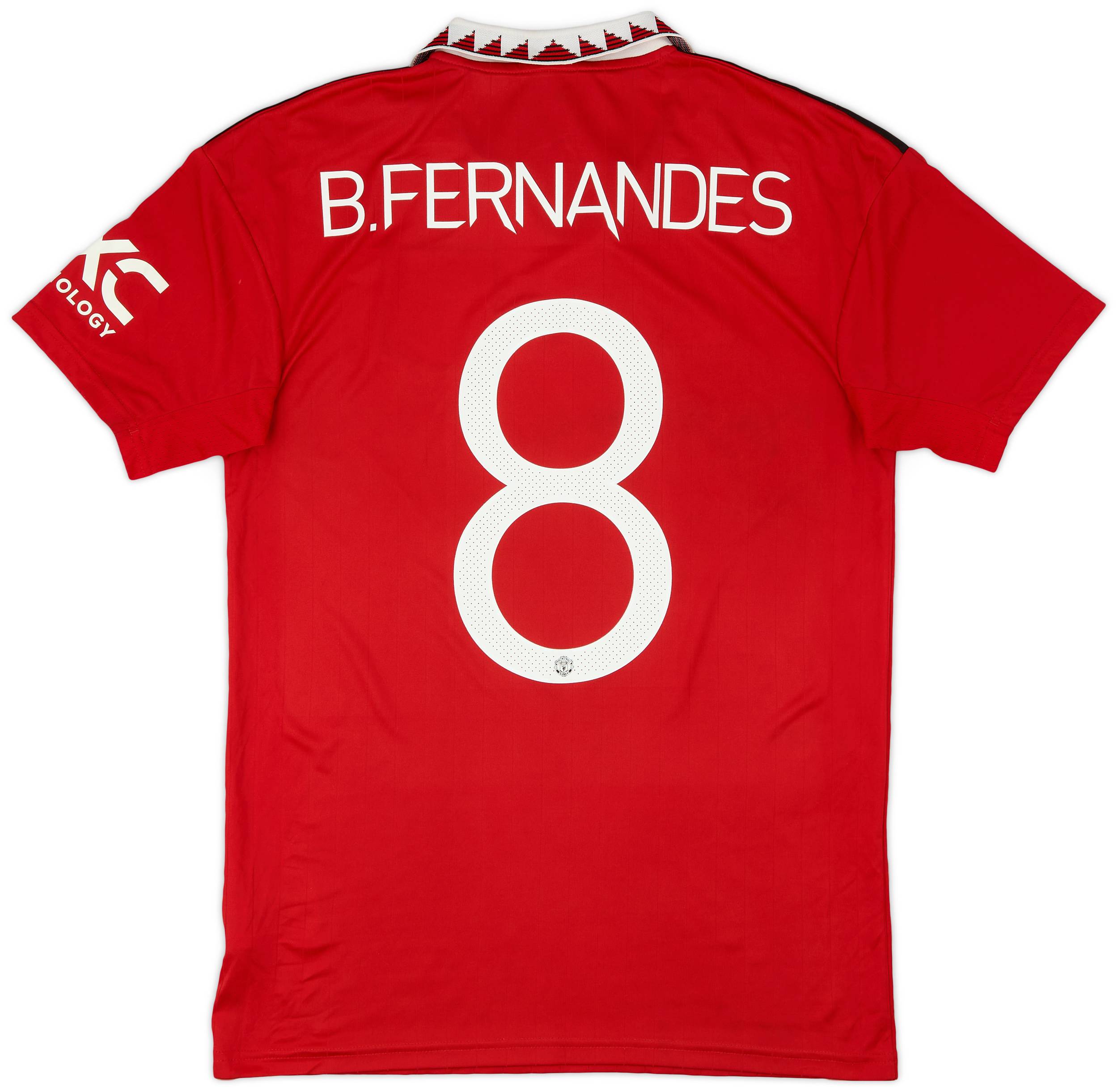 2022-23 Manchester United Home Shirt B. Fernandes #8 - 7/10 - (S)
