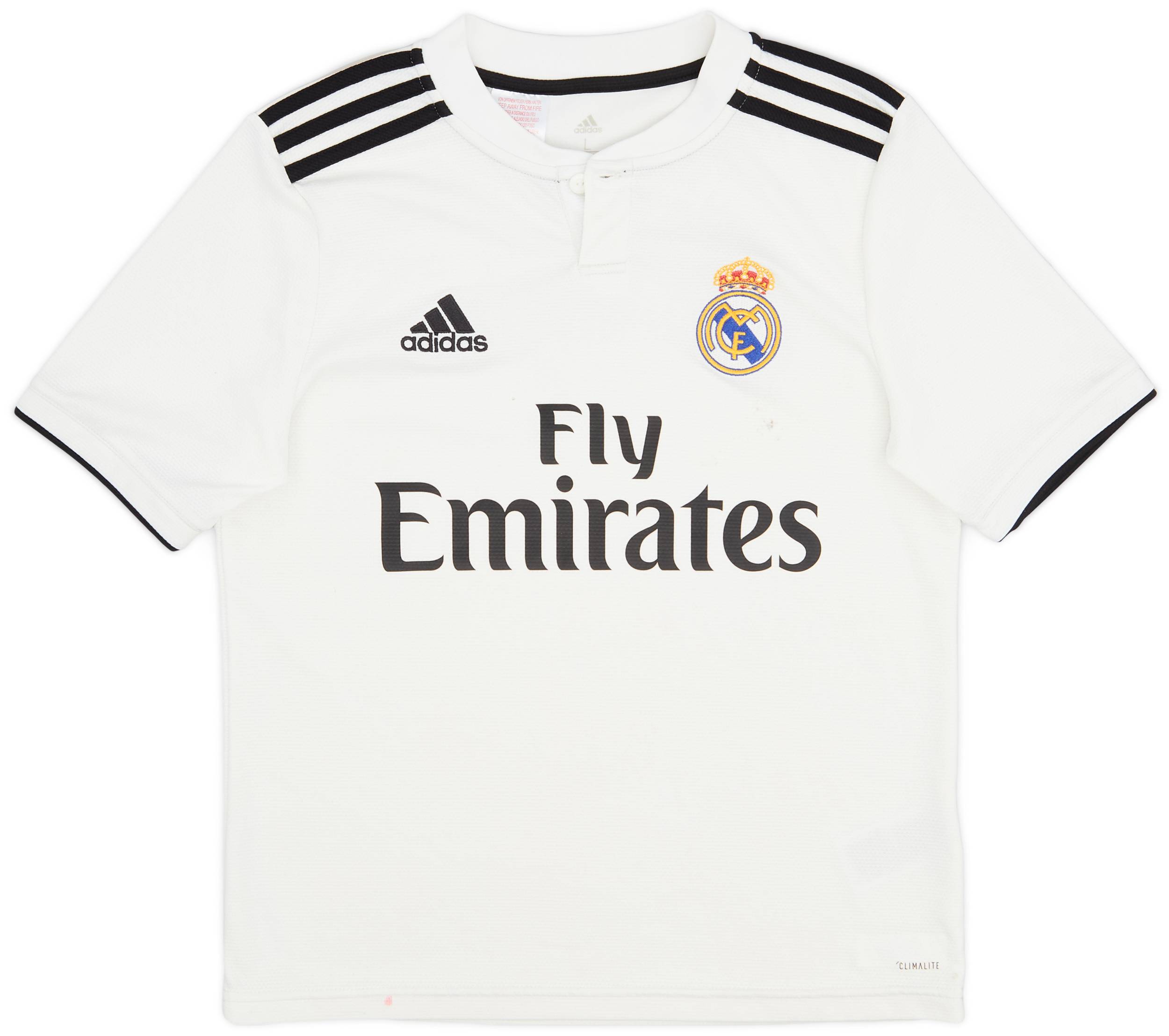 2014-15 Real Madrid Home Shirt - 6/10 - (L.Boys)