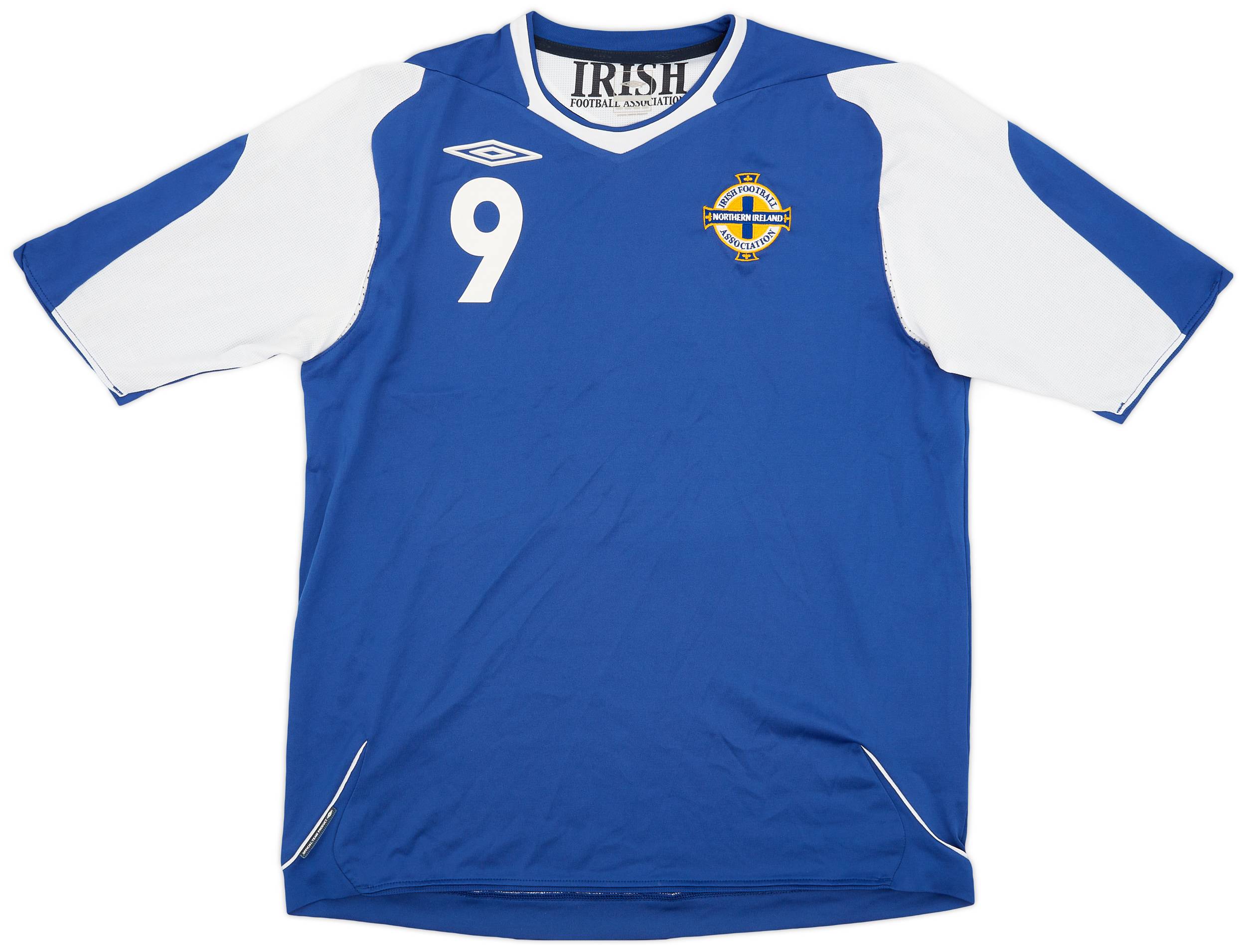 2006-08 Northern Ireland Away Shirt #9 - 10/10 - (L)