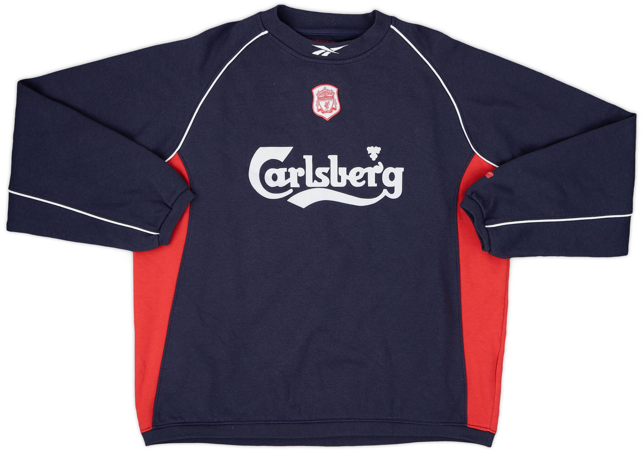 Vintage Reebok Liverpool 90s Football Sweatshirt Rare Soccer