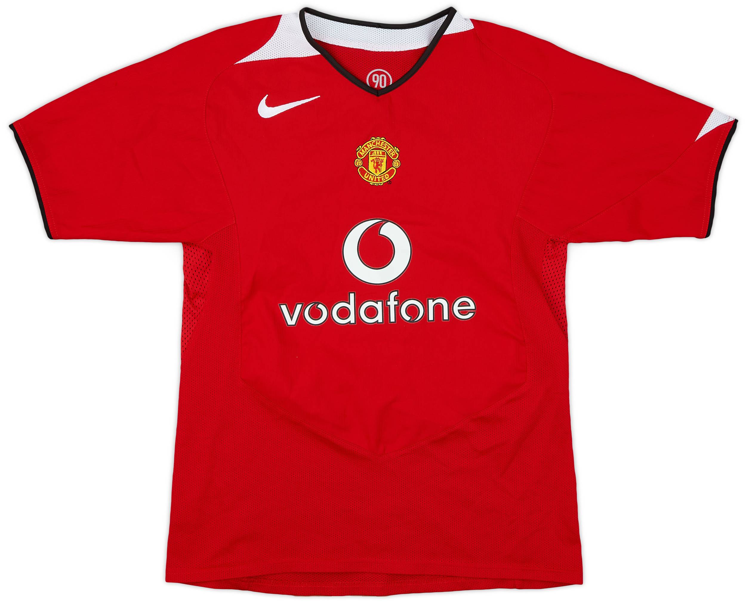 2004-06 Manchester United Home Shirt - 9/10 - (L.Boys)