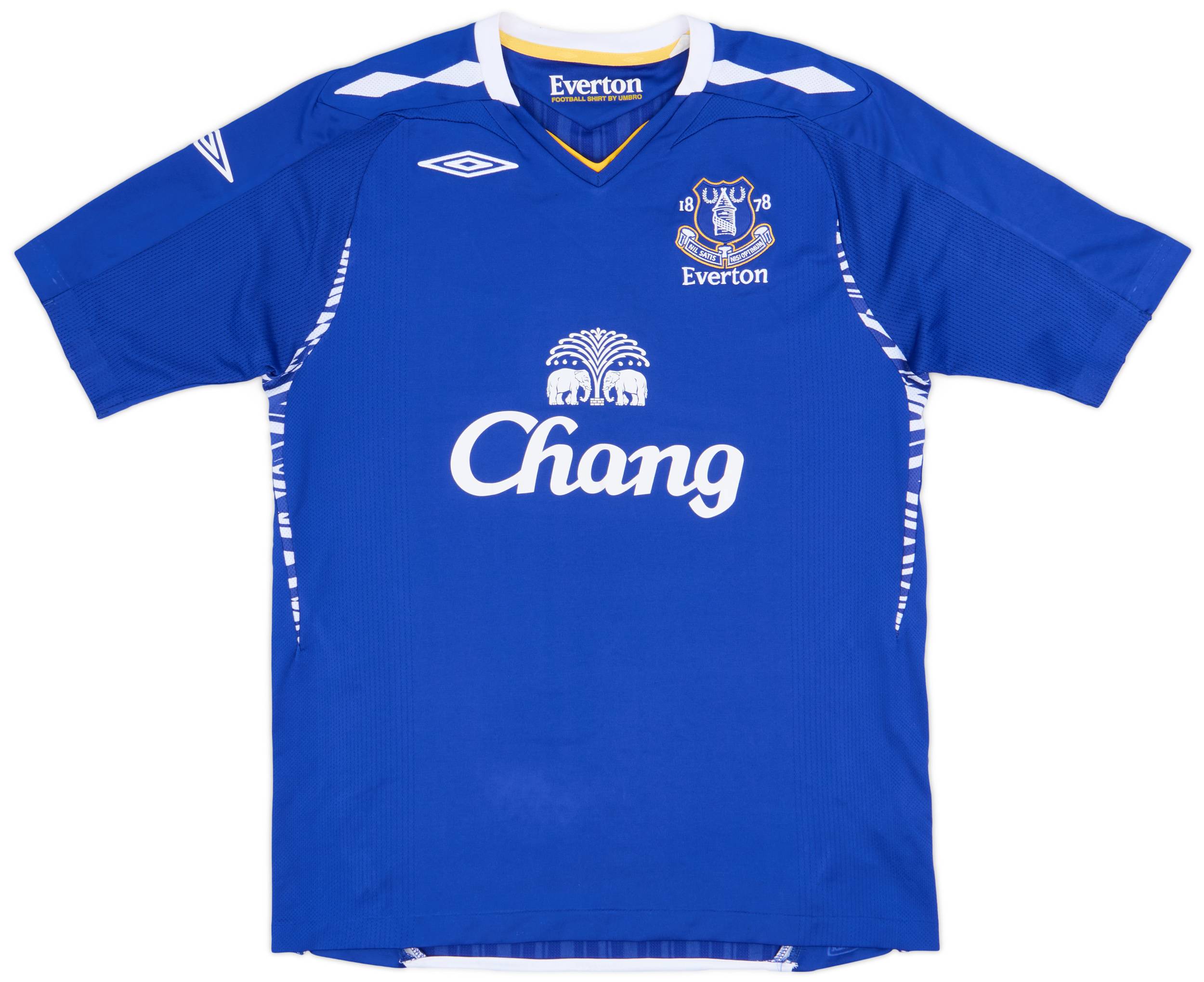 2007-08 Everton Home Shirt - 9/10 - (M)