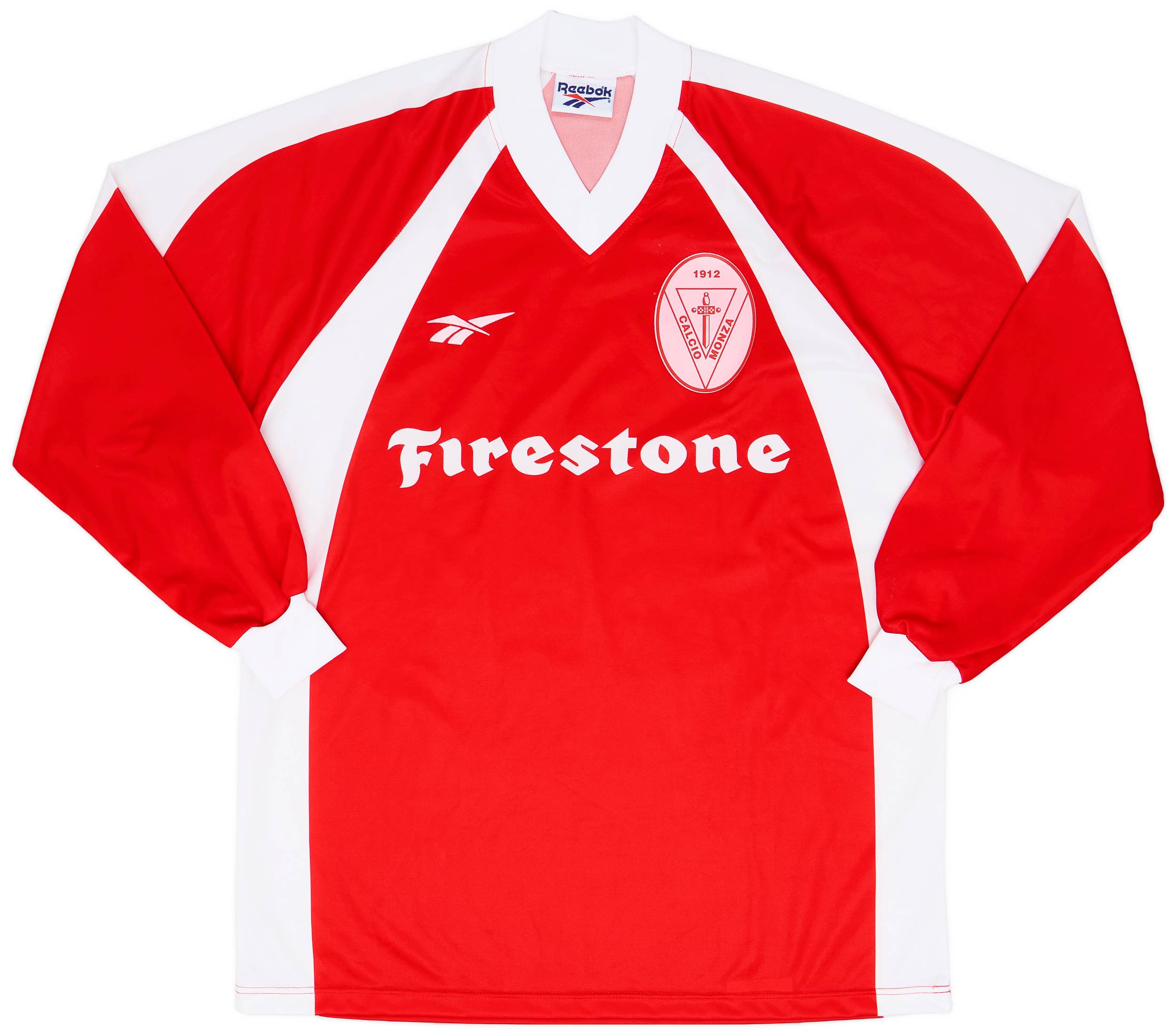 1997-98 Monza Home L/S Shirt - 8/10 - (XL)