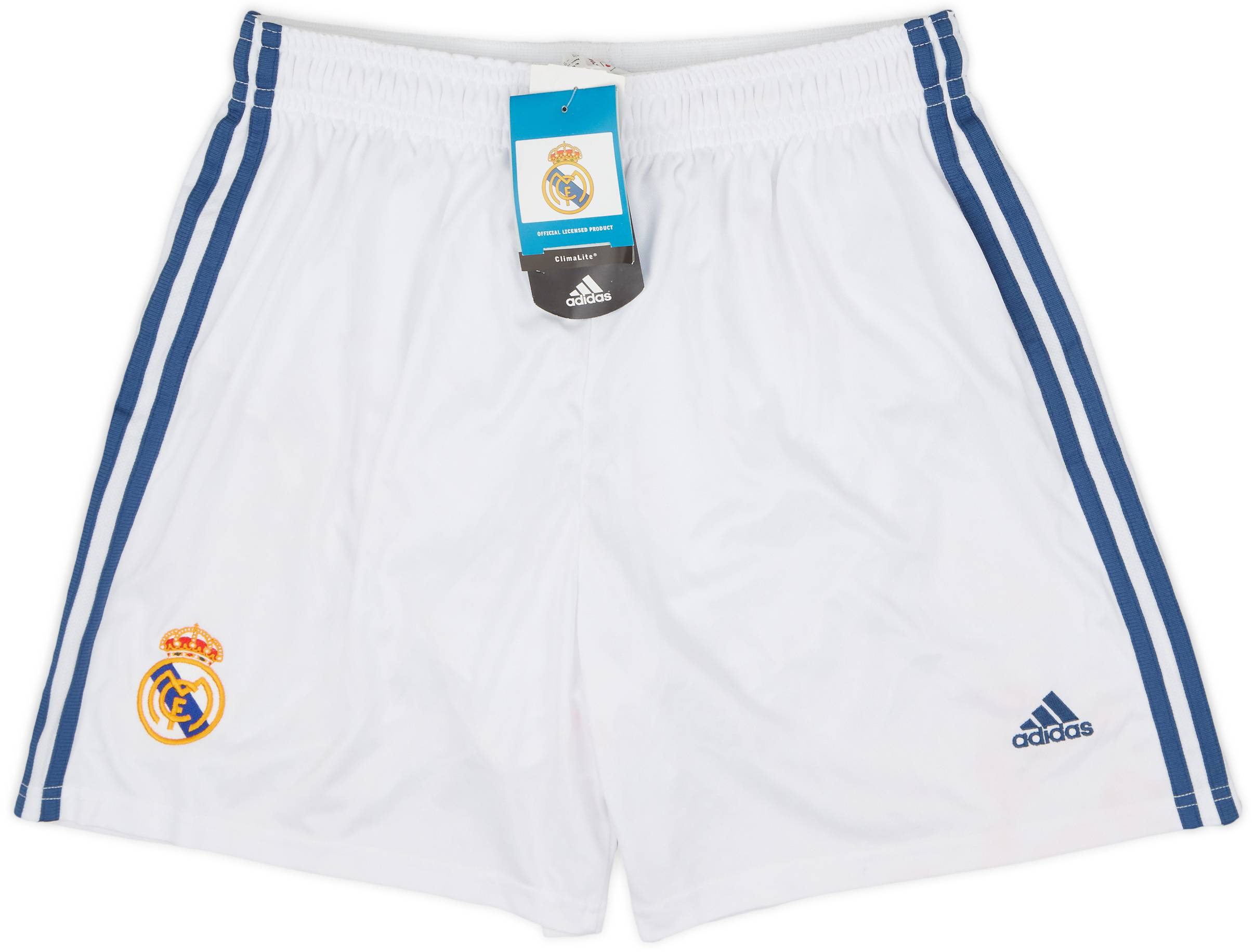 2001-02 Real Madrid Home Shorts (XL)
