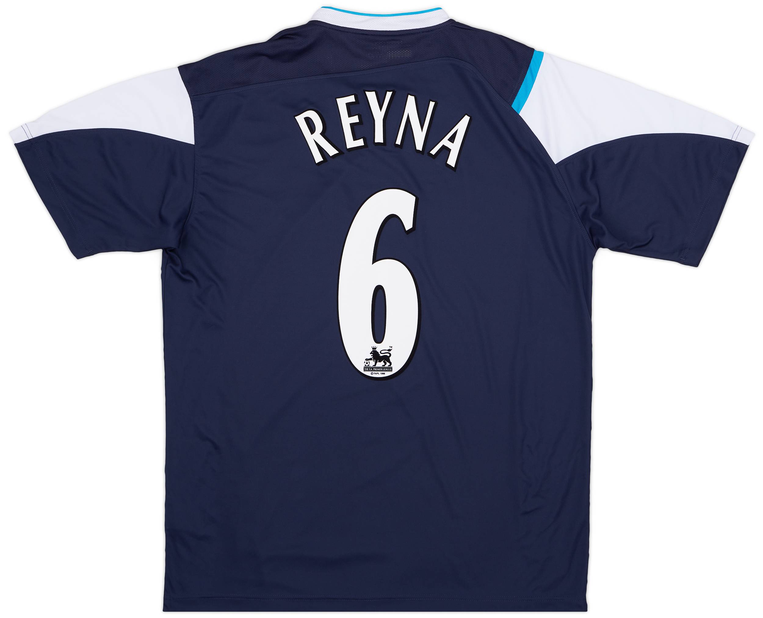 2005-06 Manchester City Away Shirt Reyna #6 - 9/10 - (L)