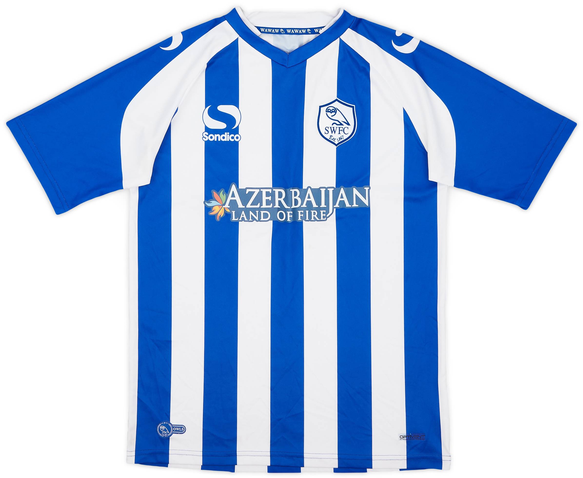 2014-15 Sheffield Wednesday Home Shirt - 5/10 - (XL.Boys)