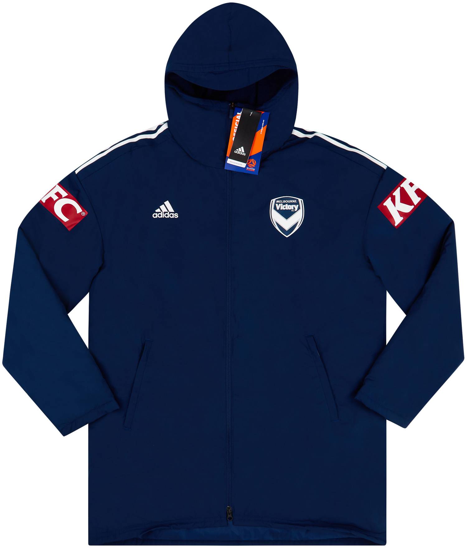 2018-19 Melbourne Victory adidas Parka Jacket