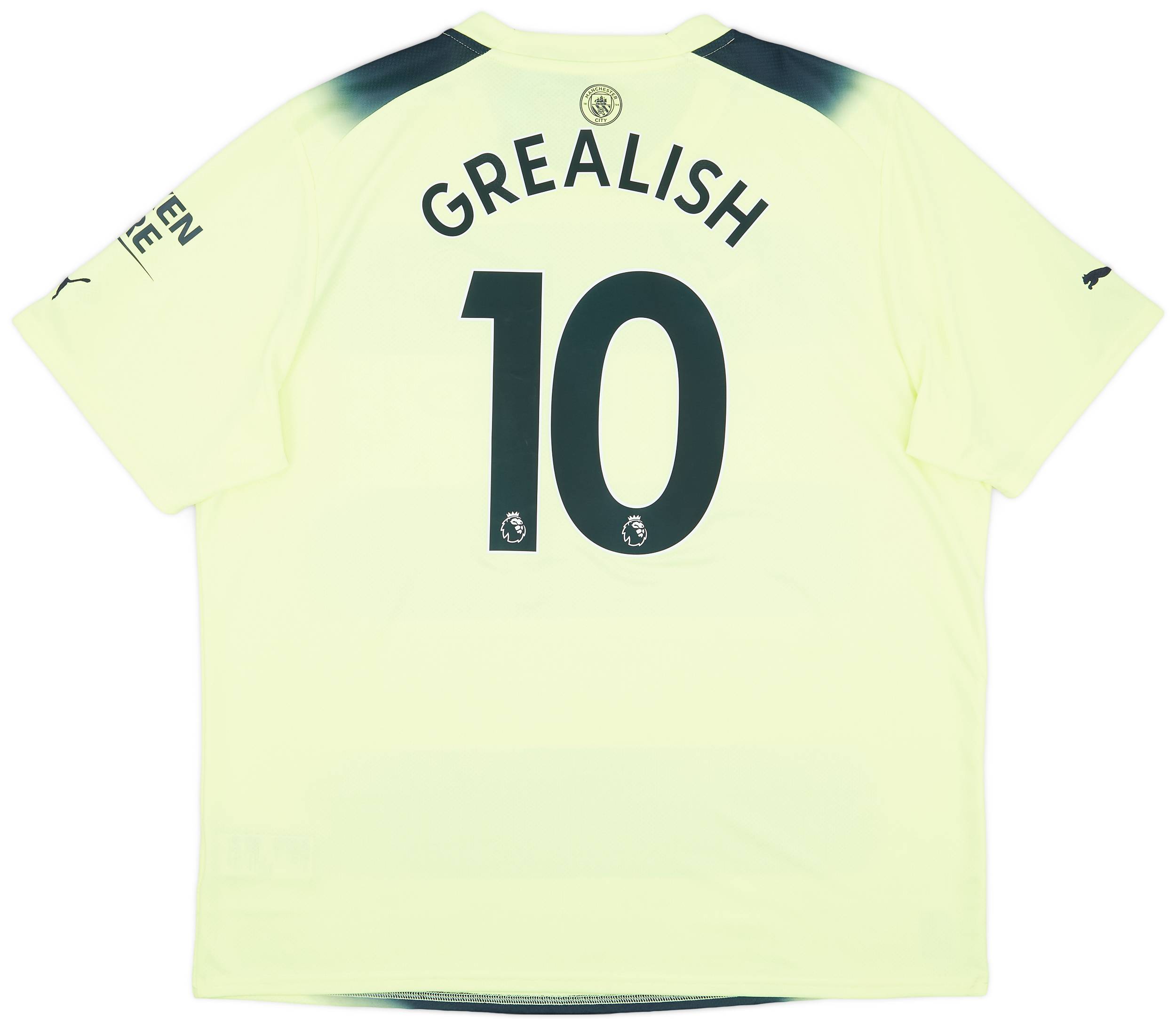 2022-23 Manchester City Third Shirt Grealish #10 - 8/10 - (XXL)