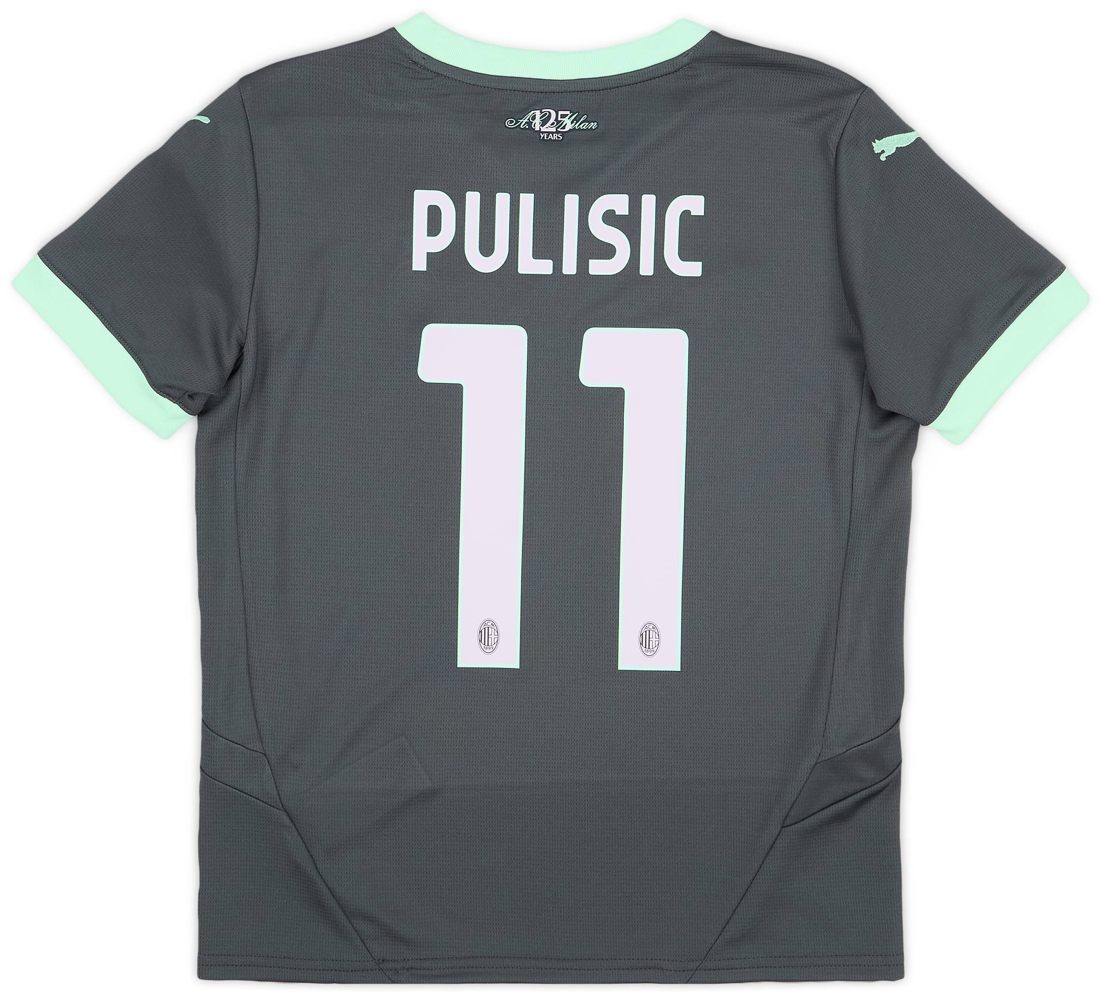 2024-25 AC Milan Third Shirt Pulisic #11 (KIDS)