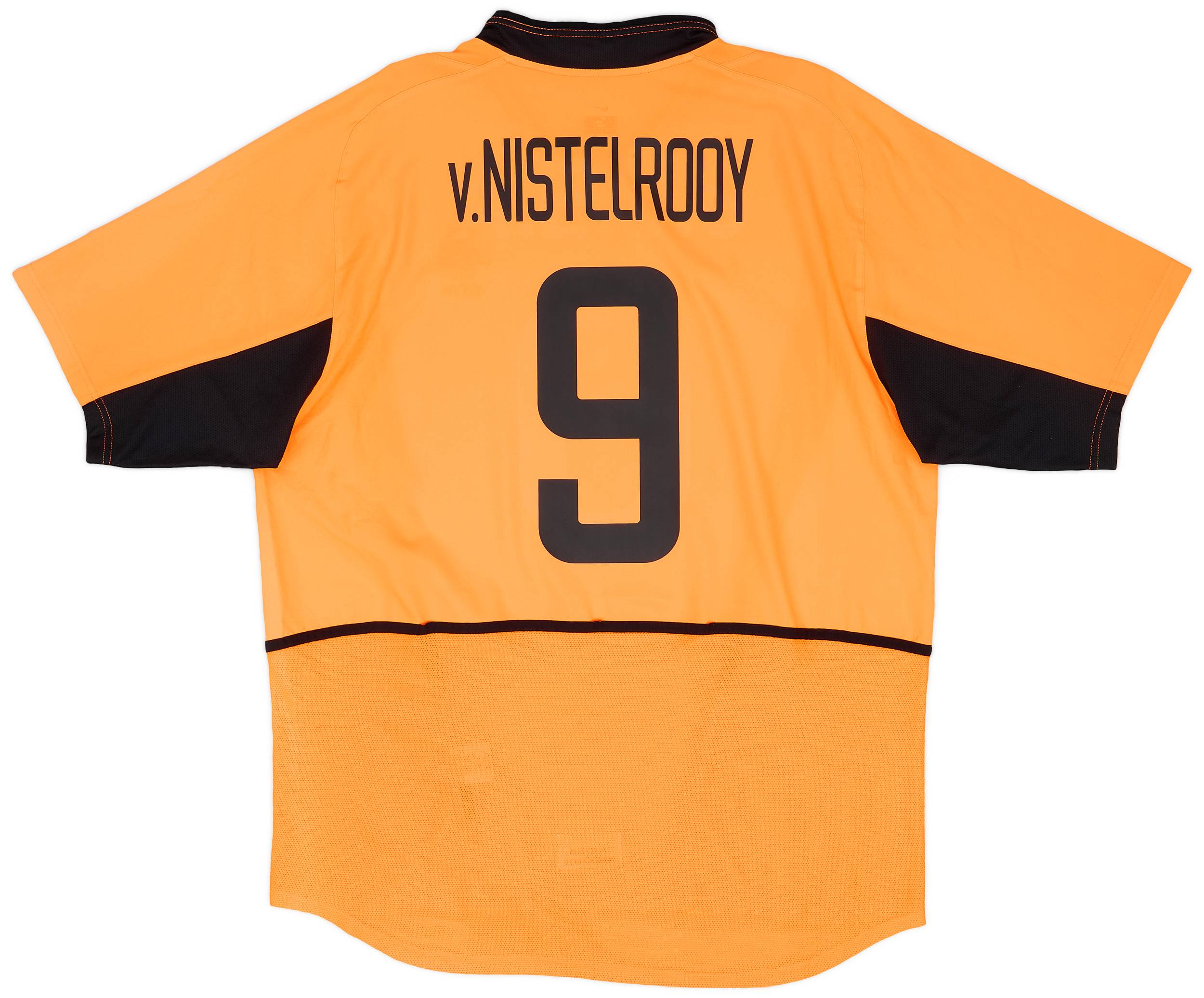 2002-04 Netherlands Home Shirt V.Nistelrooy #9 - 9/10 - (XL)