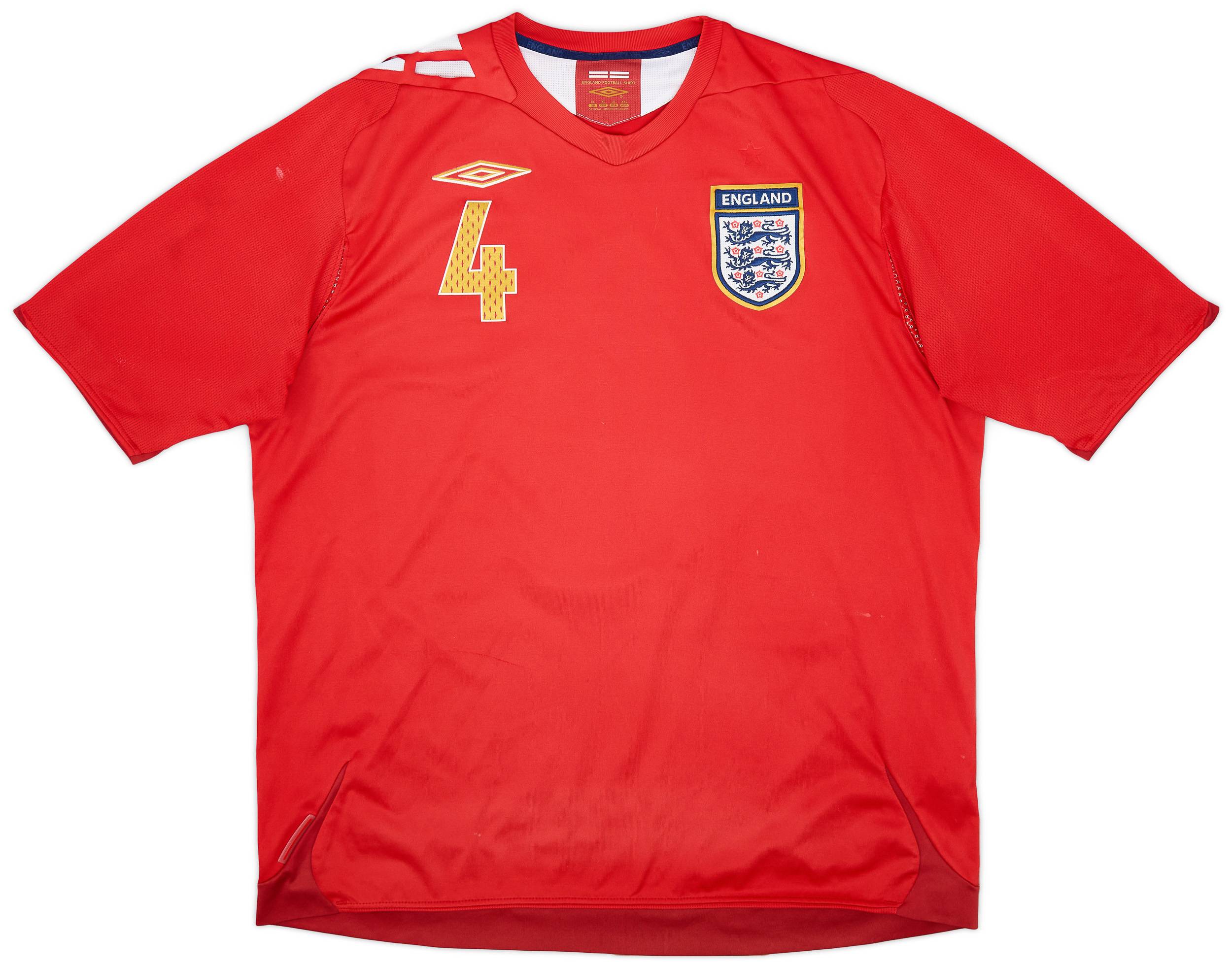 イングランド代表 GERRARD 4番 シャツ イングランド代表 GERRARD 4番 シャツ - メルカリ