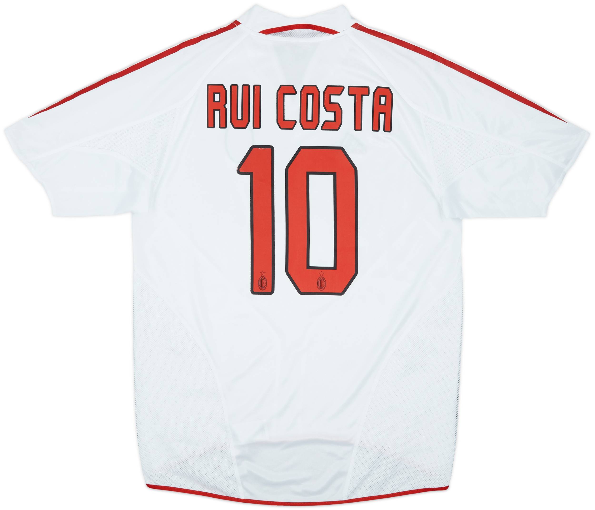 2004-05 AC Milan Away Shirt Rui Costa #10 - 7/10 - (M)