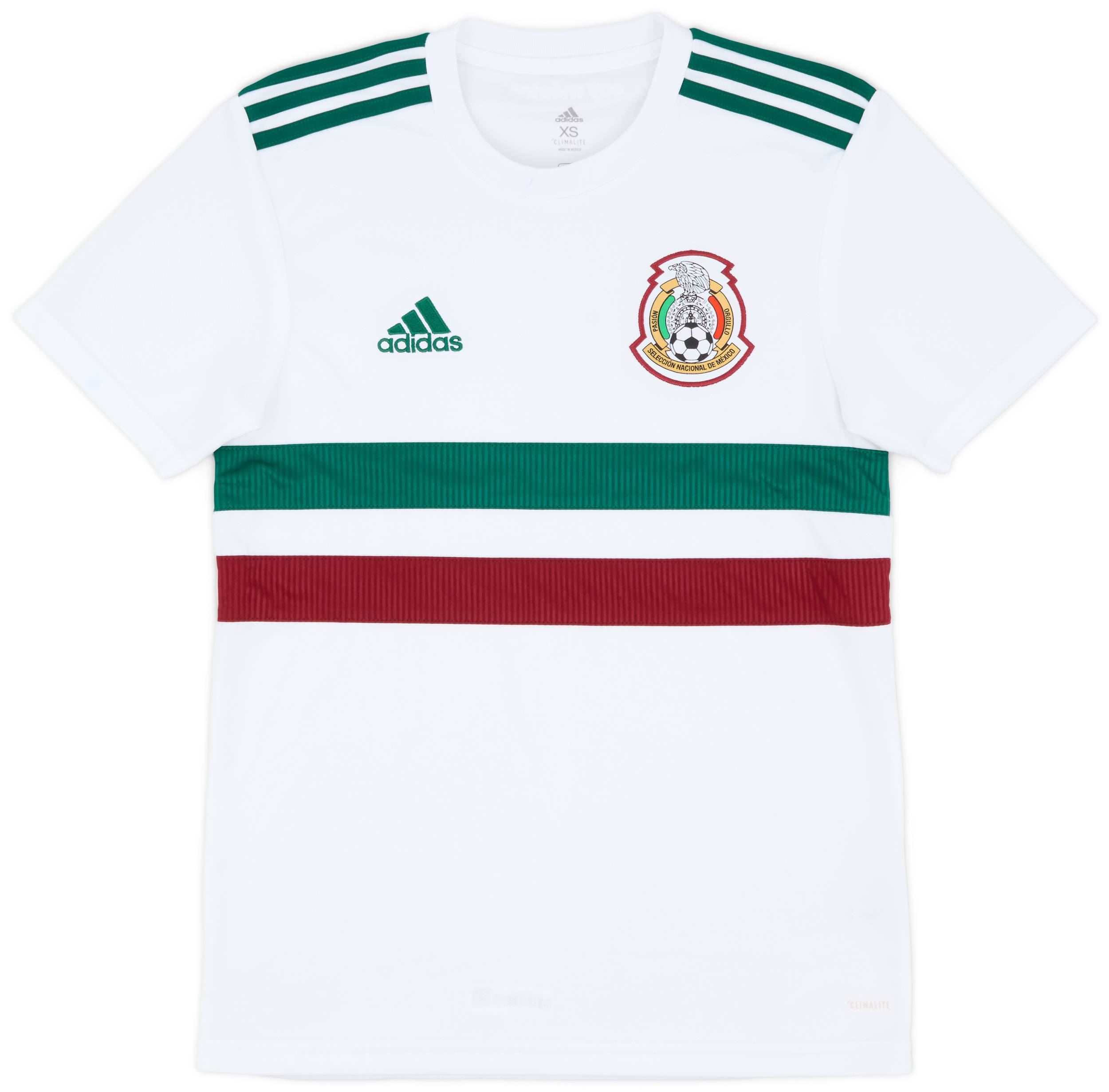 2018 19 Mexico Away Shirt 7 10 XS