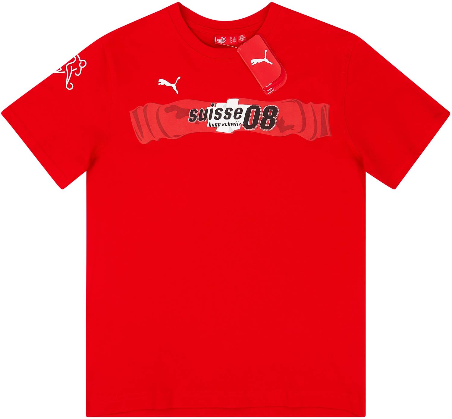 2008 Switzerland Puma Fan Tee