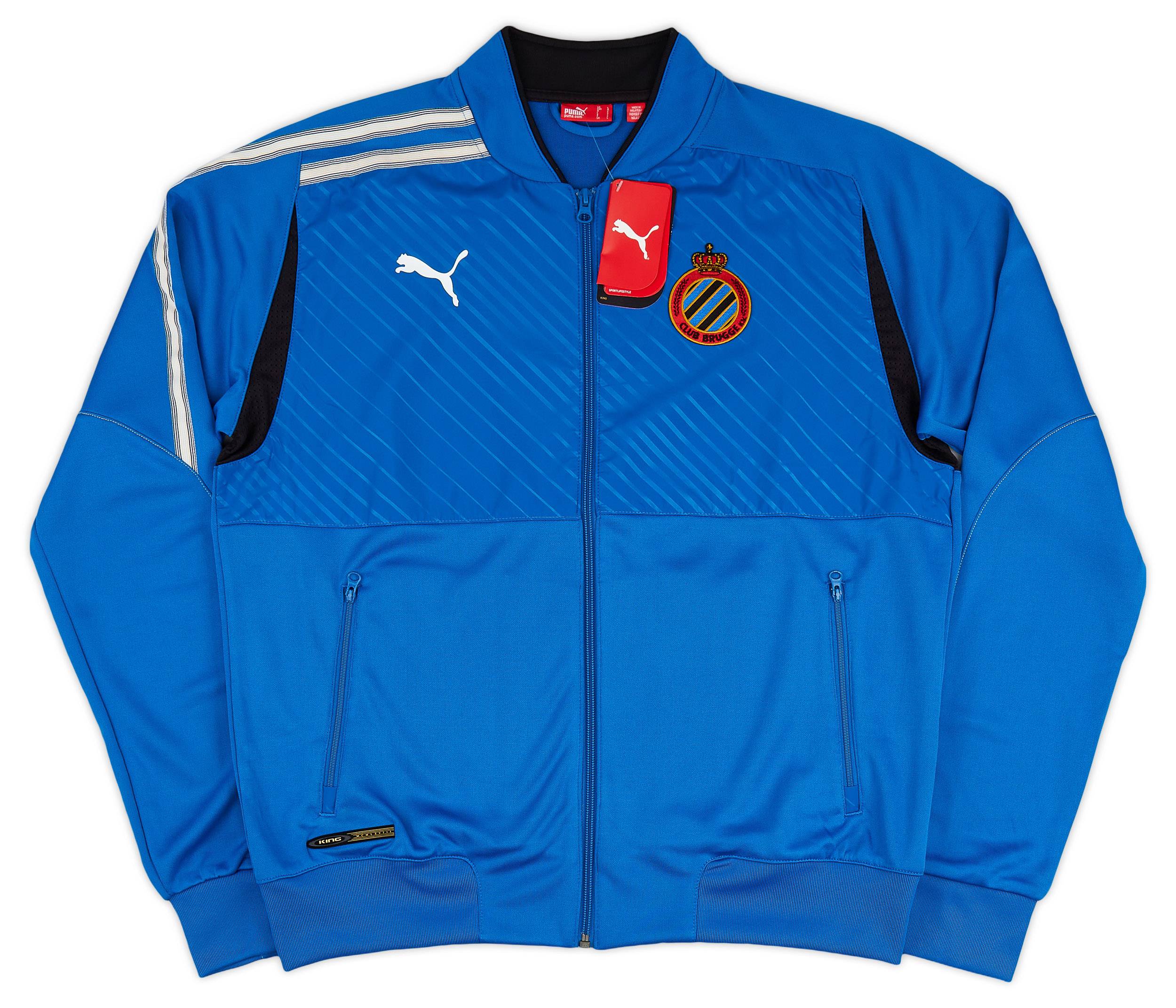 2008 09 Club Brugge Puma Track Jacket L