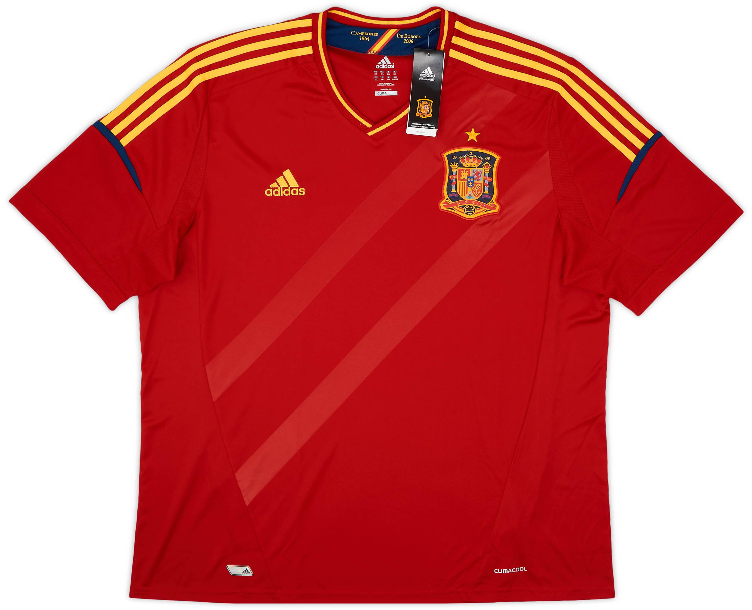 2011-12 Spain Home Shirt (XXL)