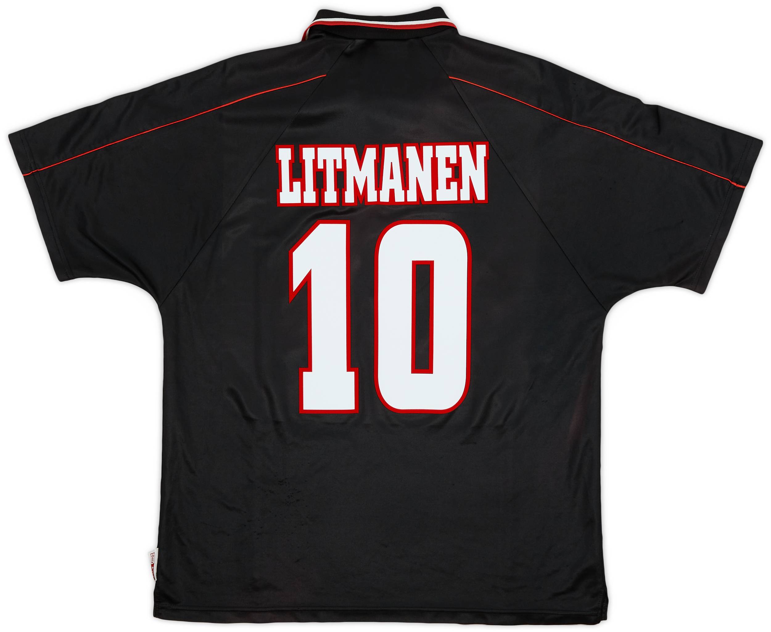 1998-99 Ajax Away Shirt Litmanen #10 - 5/10 - (L)